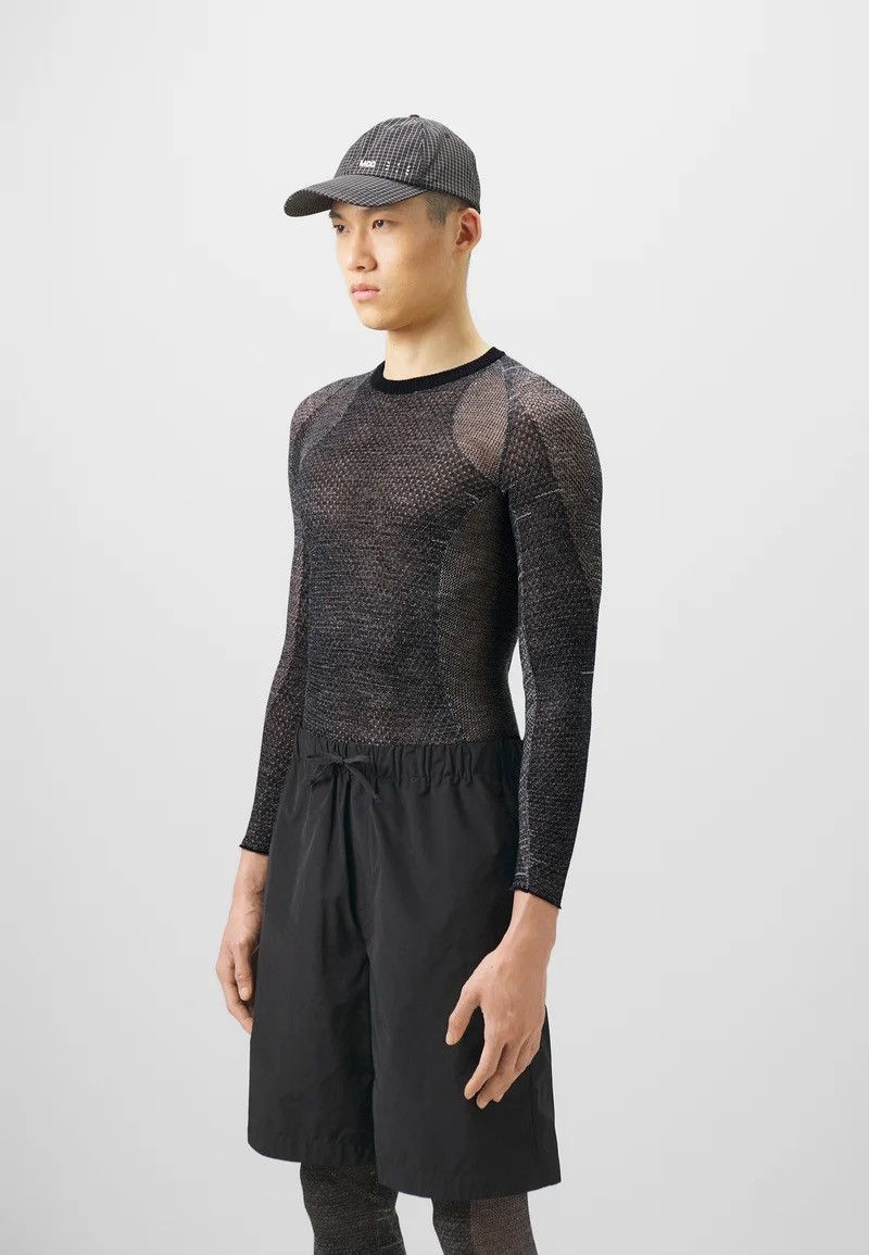 Saul Nash !DS! SS23 Saul Nash High Neck Compression Grey Wool Jumper Size US L / EU 52-54 / 3 - 1 Thumbnail