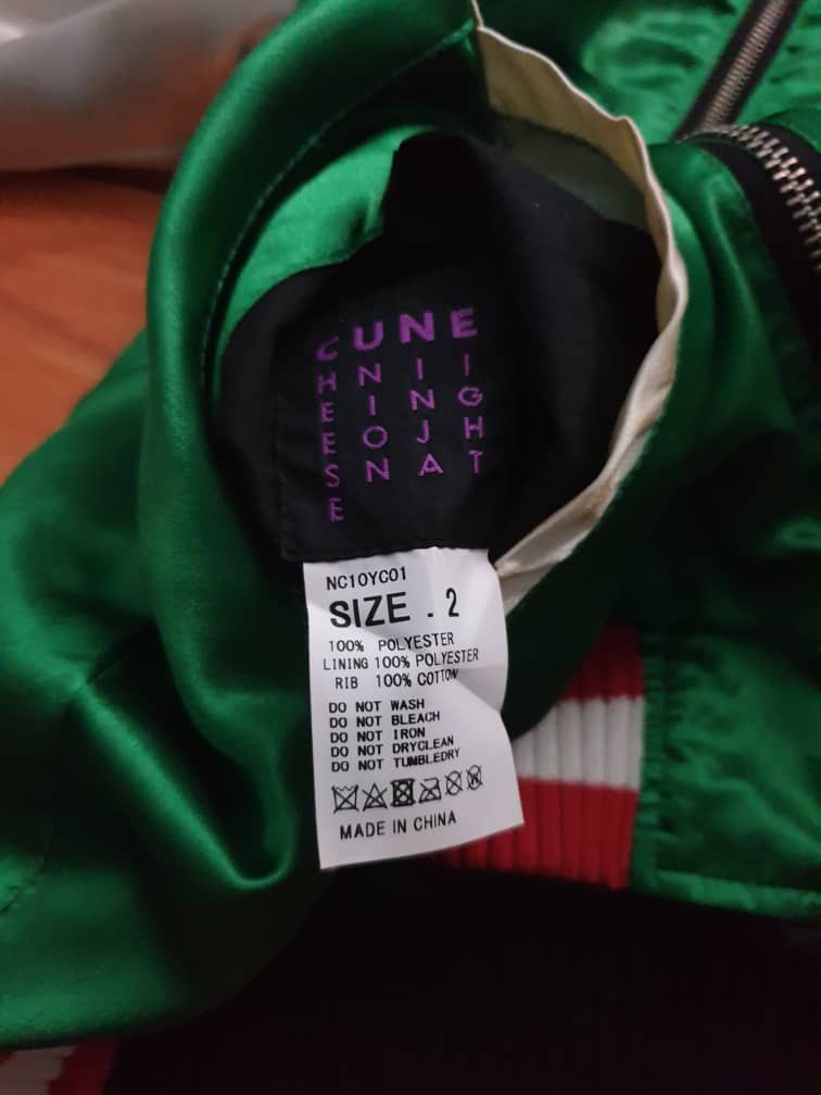 Japanese Brand 💥CUNE Japanese brand embroidery harajuku souvenir jacket Size US M / EU 48-50 / 2 - 3 Thumbnail
