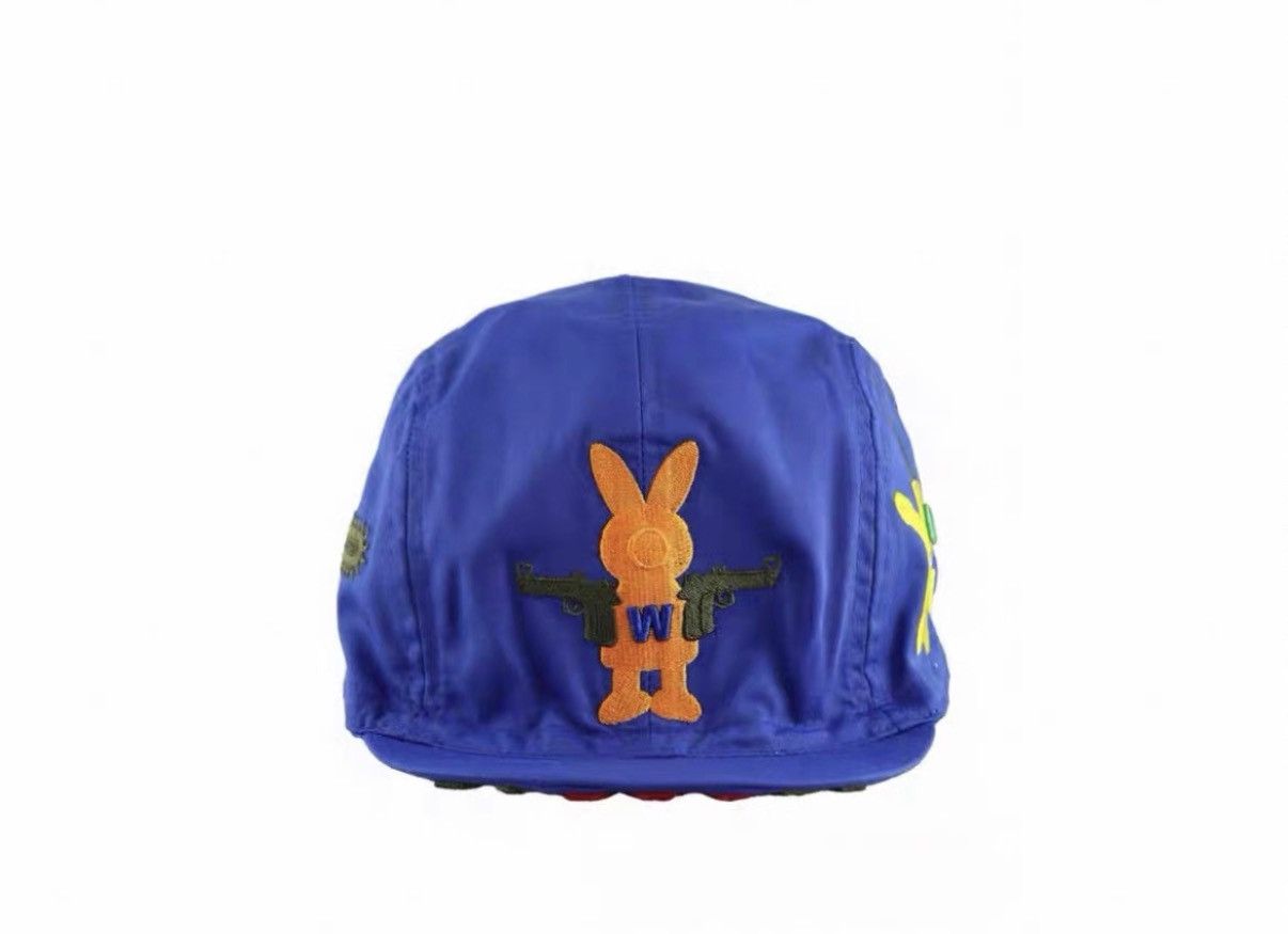 Walter Van Beirendonck Walter Van Beirendonck 25SS Toy Terror Cap - Blue Size ONE SIZE - 1 Thumbnail