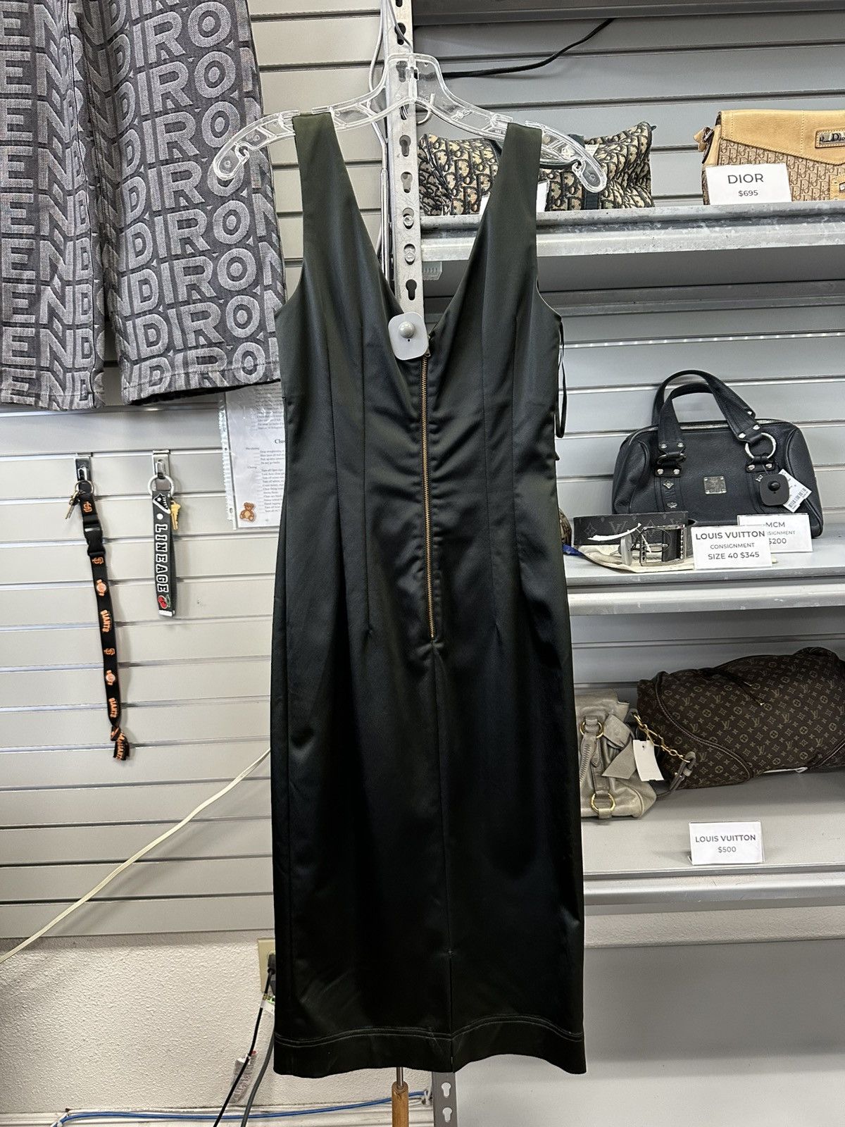 Dolce & Gabbana D&G SILK BOW MAXI DRESS Size S / US 4 / IT 40 - 2 Thumbnail