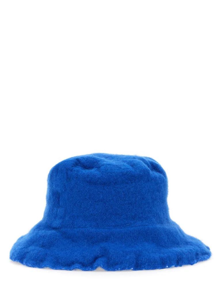 Comme des Garcons SHIRT o1mle1224 Size : OS/Wool Bucket Hat / Cap in Blue Size ONE SIZE - 3 Thumbnail