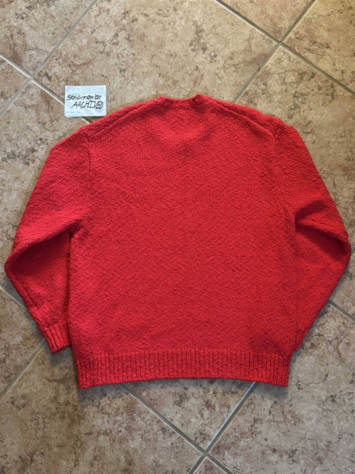 Supreme SS24 Supreme Boucle small box logo sweater Size US M / EU 48-50 / 2 - 6 Thumbnail