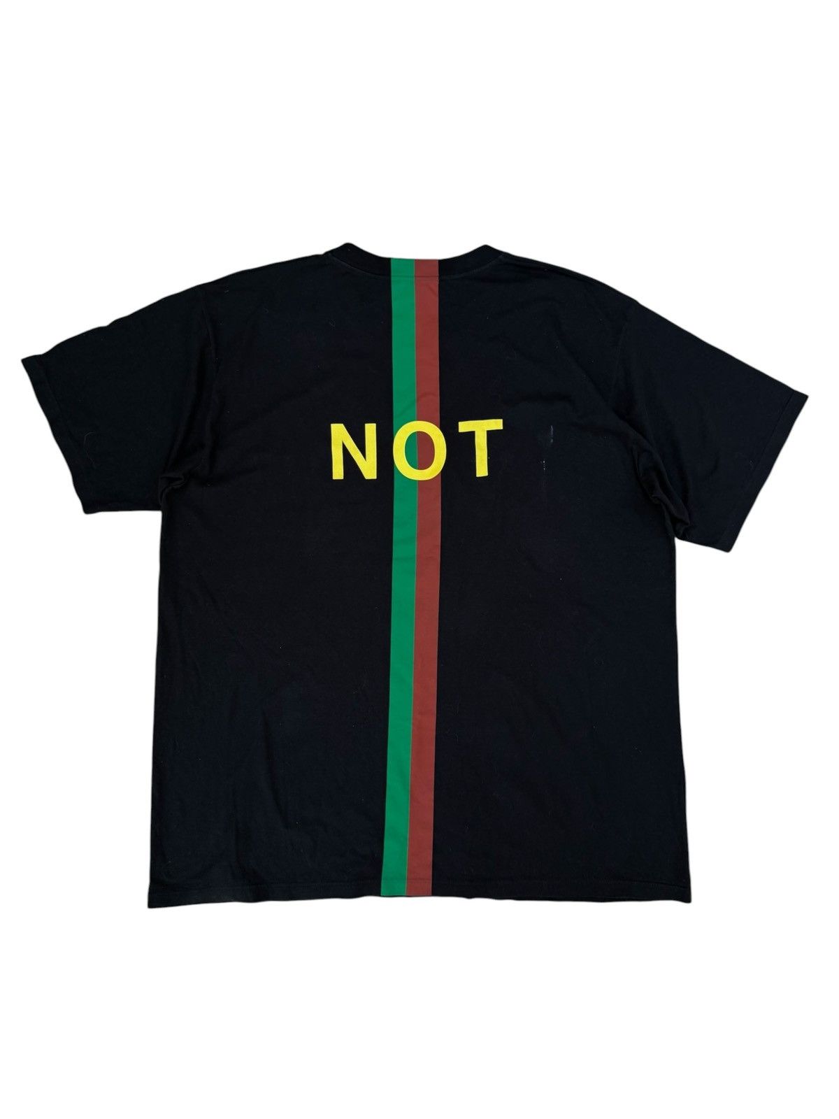 Gucci Gucci not fake t shirt Size US XL / EU 56 / 4 - 3 Thumbnail