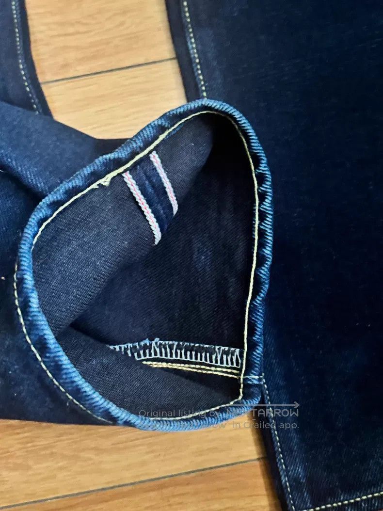 Iron Heart Iron Heart Black and blue double-dyed jeans Size US 32 / EU 48 - 3 Thumbnail