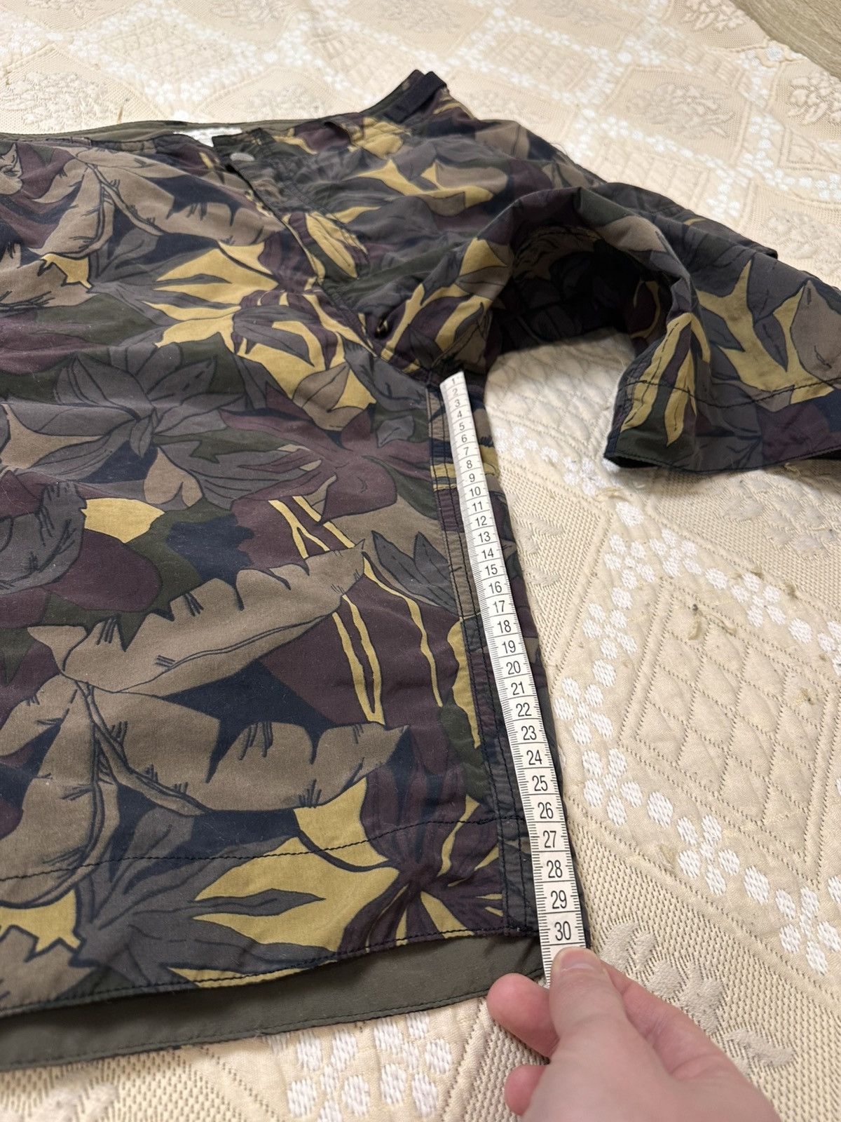 Paul Smith 🔥 Paul Smith Camo Army Cargo Shorts Floral Vintage Swimwear Size US 32 / EU 48 - 10 Thumbnail