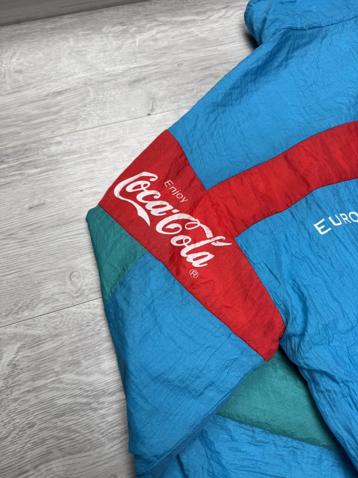 USA Olympics Coca Cola European Special Olympics 1990 Retro Track Jacket Size US S / EU 44-46 / 1 - 18 Thumbnail
