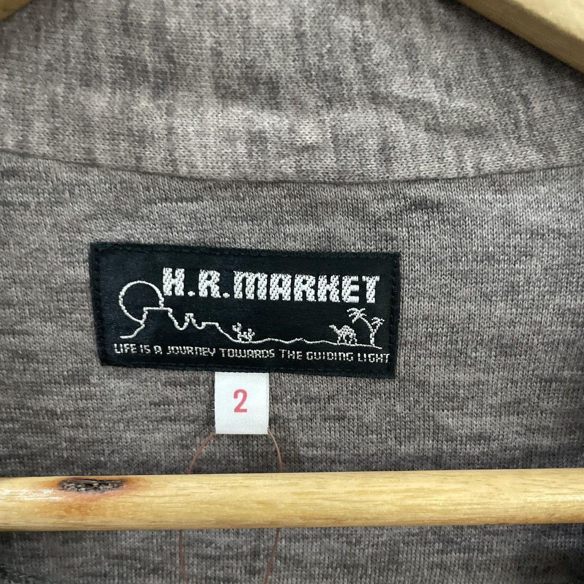 Japanese Brand Vintage H.R Market Cardingan Jacket Size US M / EU 48-50 / 2 - 5 Thumbnail