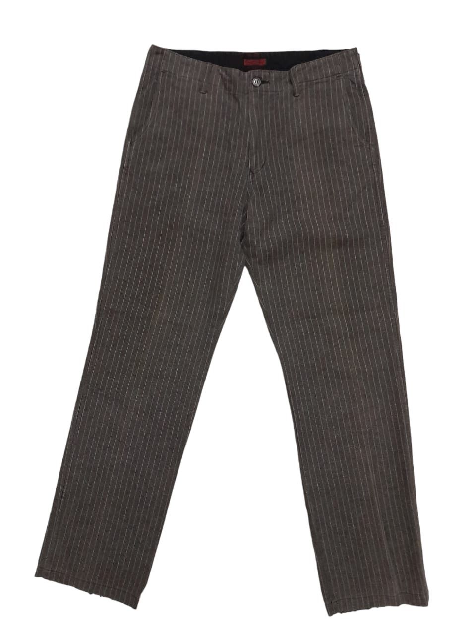 Johnbull John Bull Japan Shasiko Hickory Bakers Pant (F41) Waist 31 Size US 31 - 4 Thumbnail