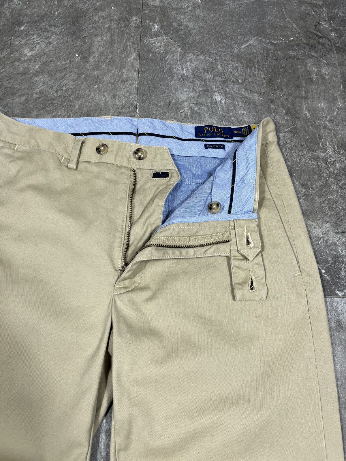 Polo Ralph Lauren Polo Ralph Lauren Chino Beige Pants Size US 30 / EU 46 - 2 Thumbnail