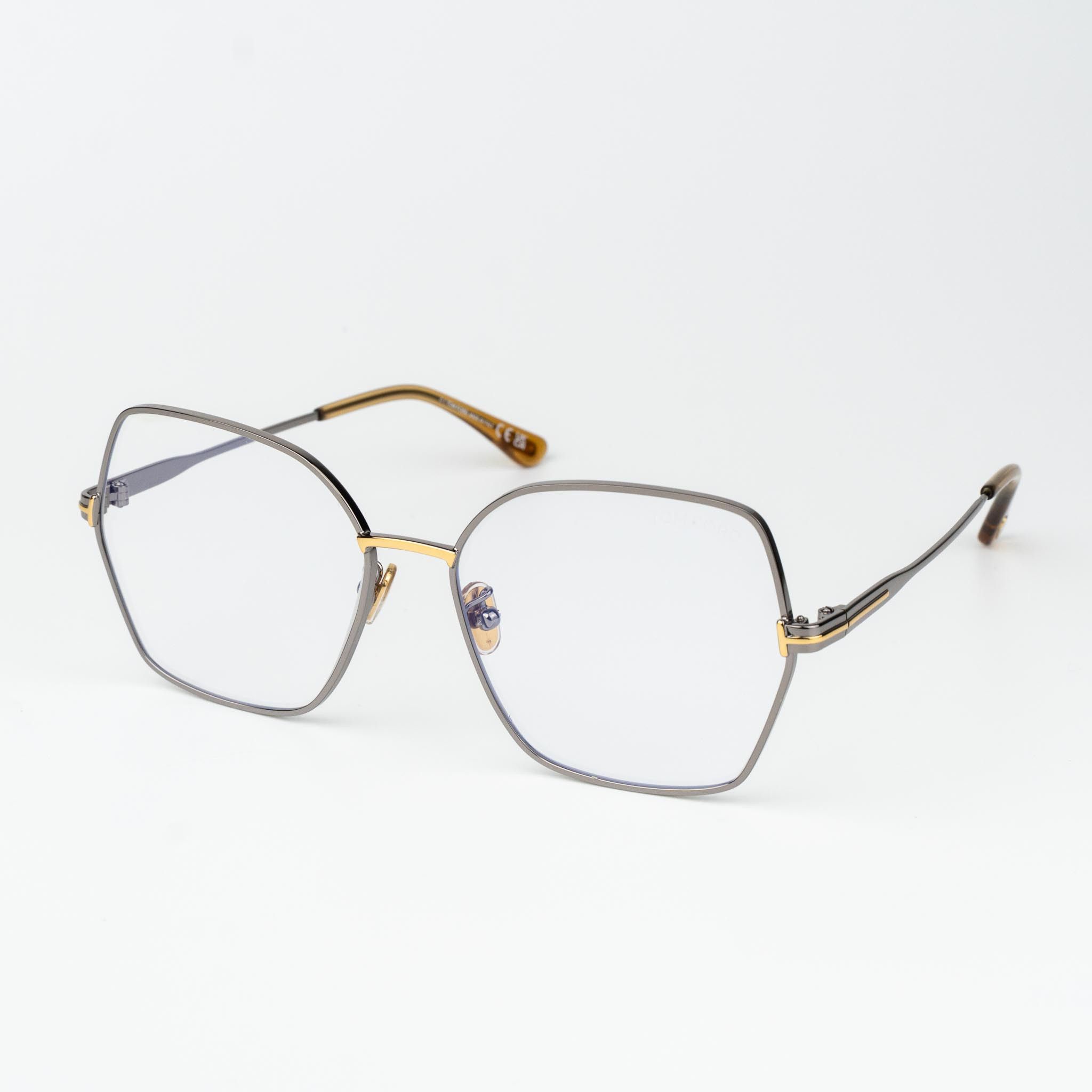 Tom Ford Tom Ford Woman Eyeglasses FT5876-B 014 NEW AUTHENTIC Size ONE SIZE - 4 Thumbnail