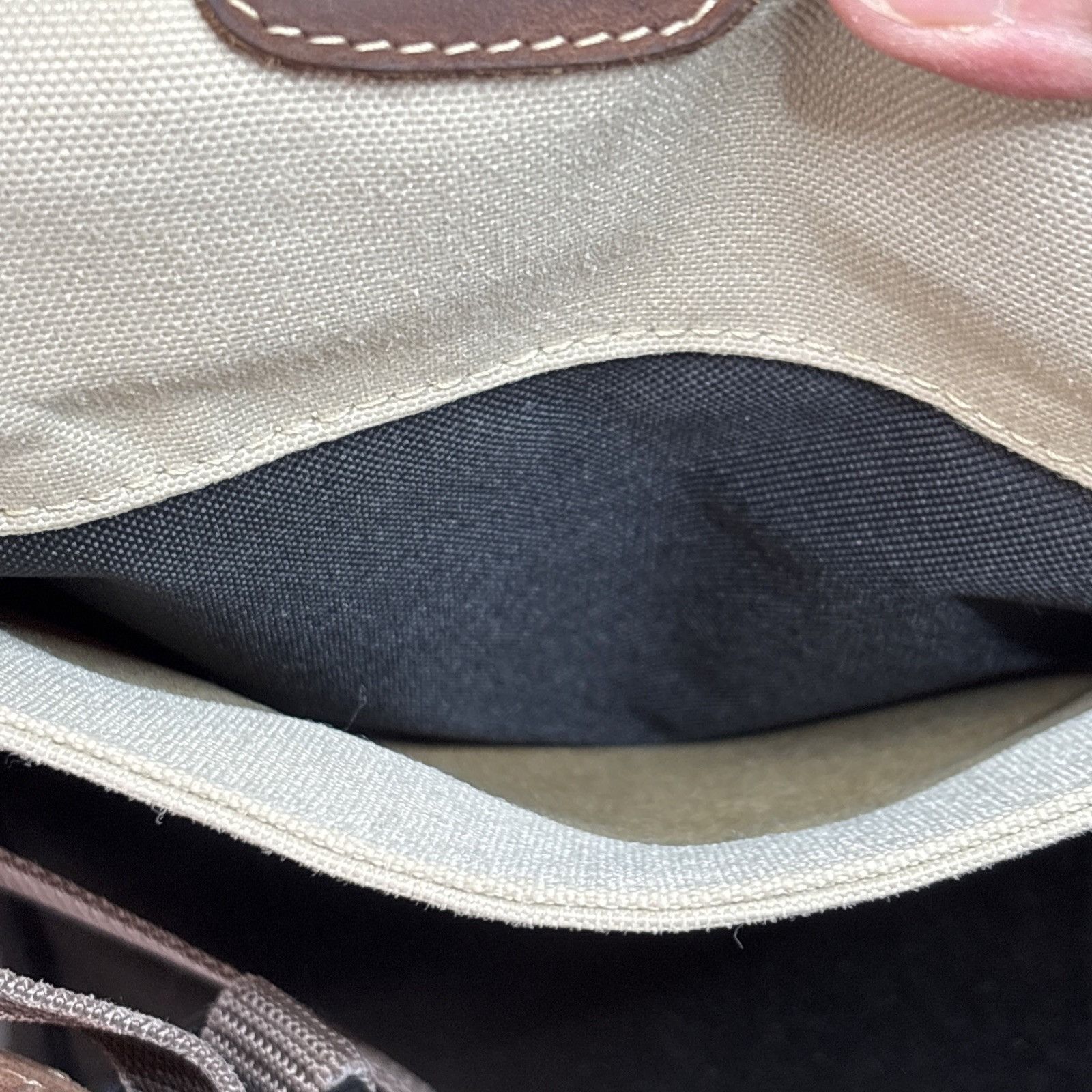 Tilley Tilley Endurables The Town Bag Canvas Leather Crossbody Trav Size ONE SIZE - 14 Thumbnail