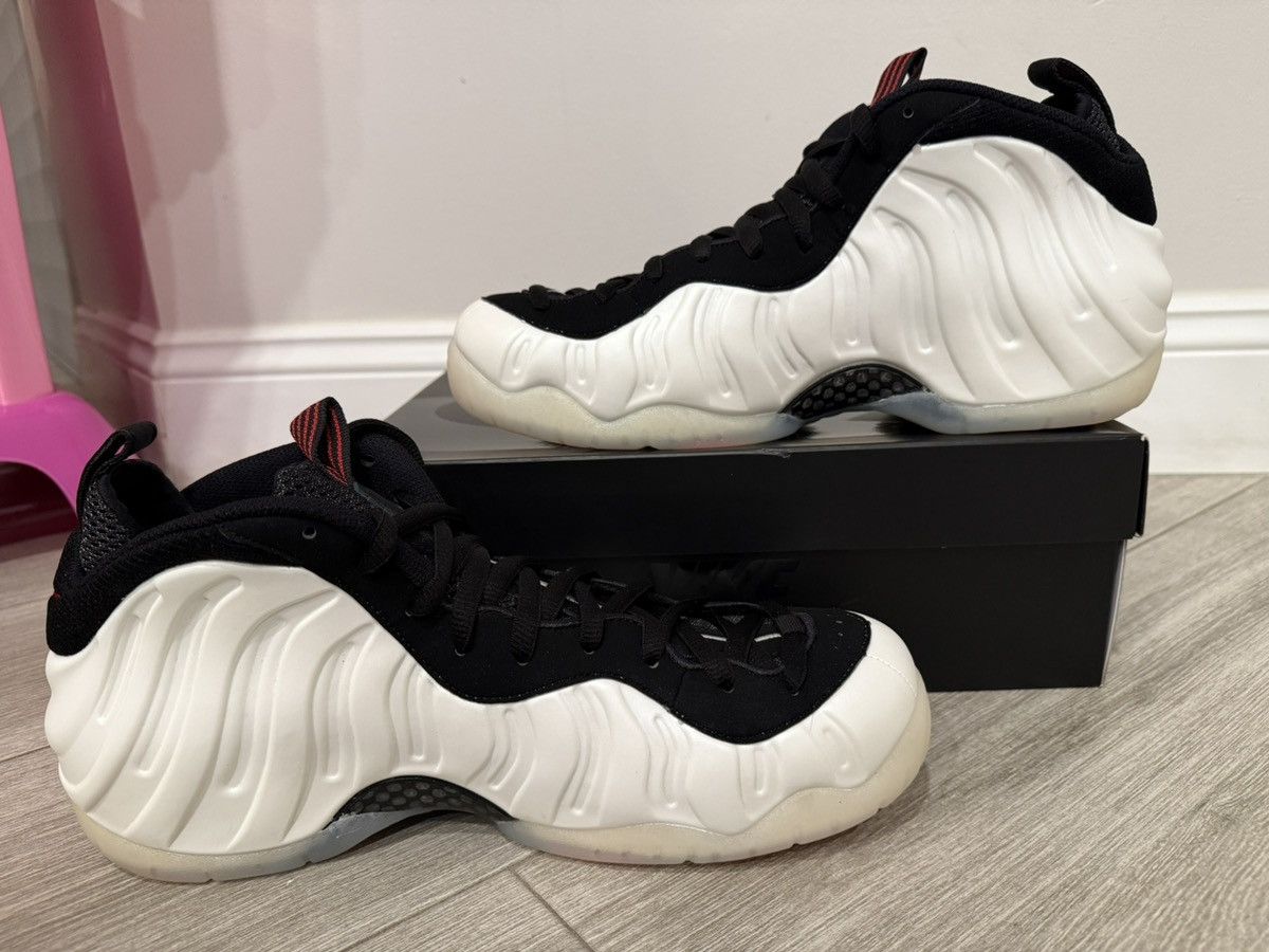 Nike Nike Air Foamposite Pro Pearl White Black True Red Sz 12 Size US 12 / EU 45 - 2 Thumbnail
