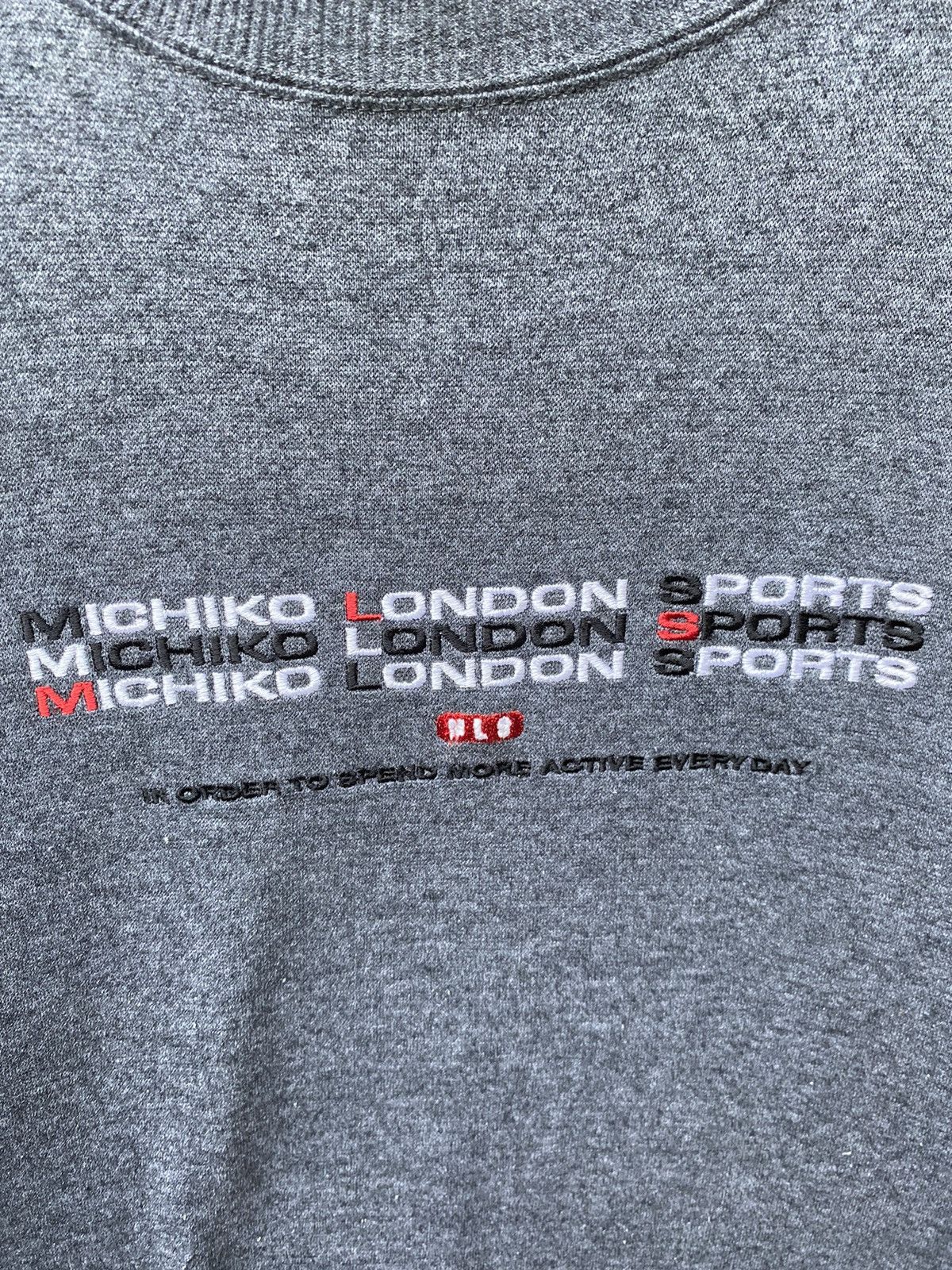 Michiko Koshino × Michiko Koshino London Japanese Brand Michiko London Sports Sweatshirt Jumper Size US L / EU 52-54 / 3 - 6 Thumbnail