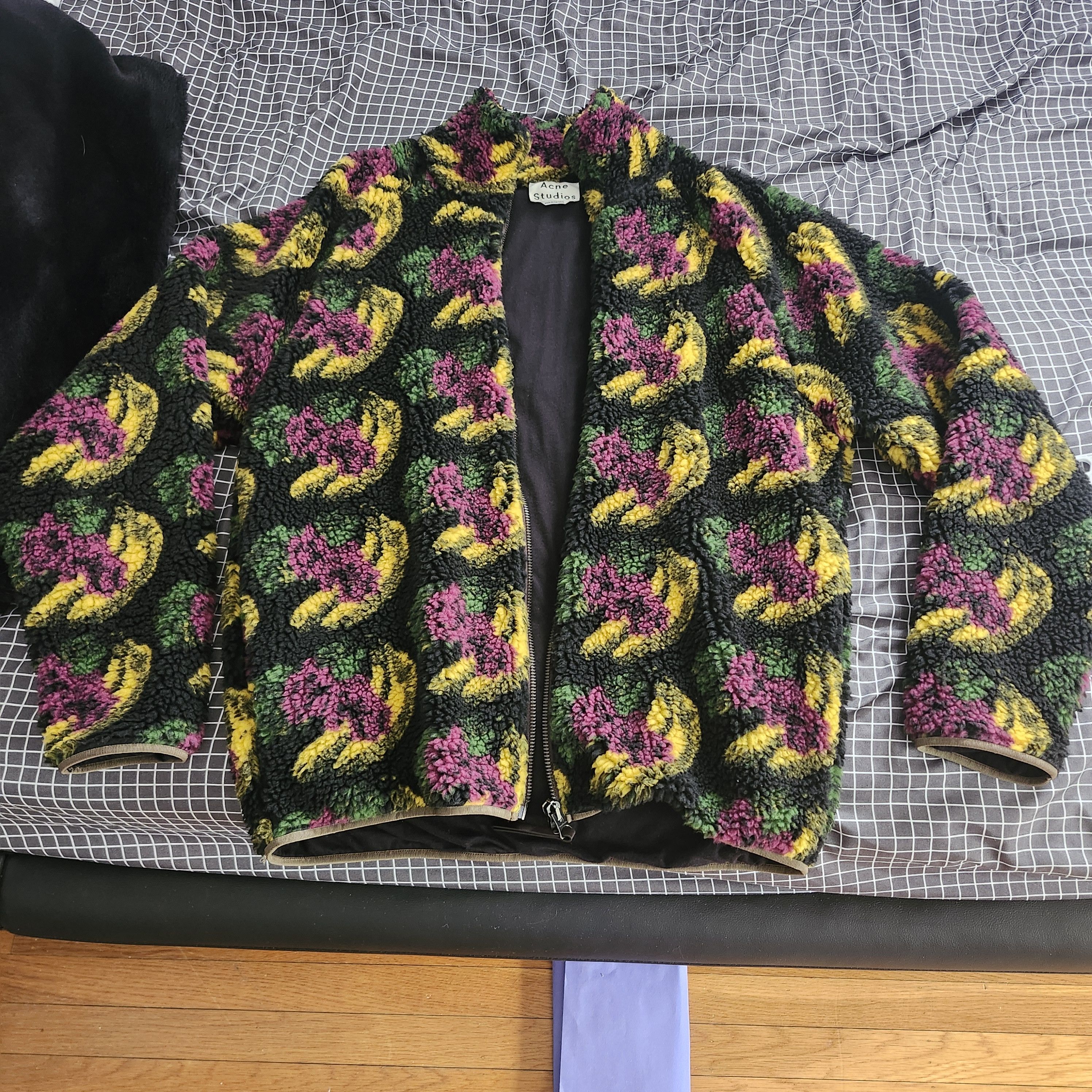 Acne Studios Acne Studios fruit motif fleece jacket. Size US L / EU 52-54 / 3 - 1 Thumbnail