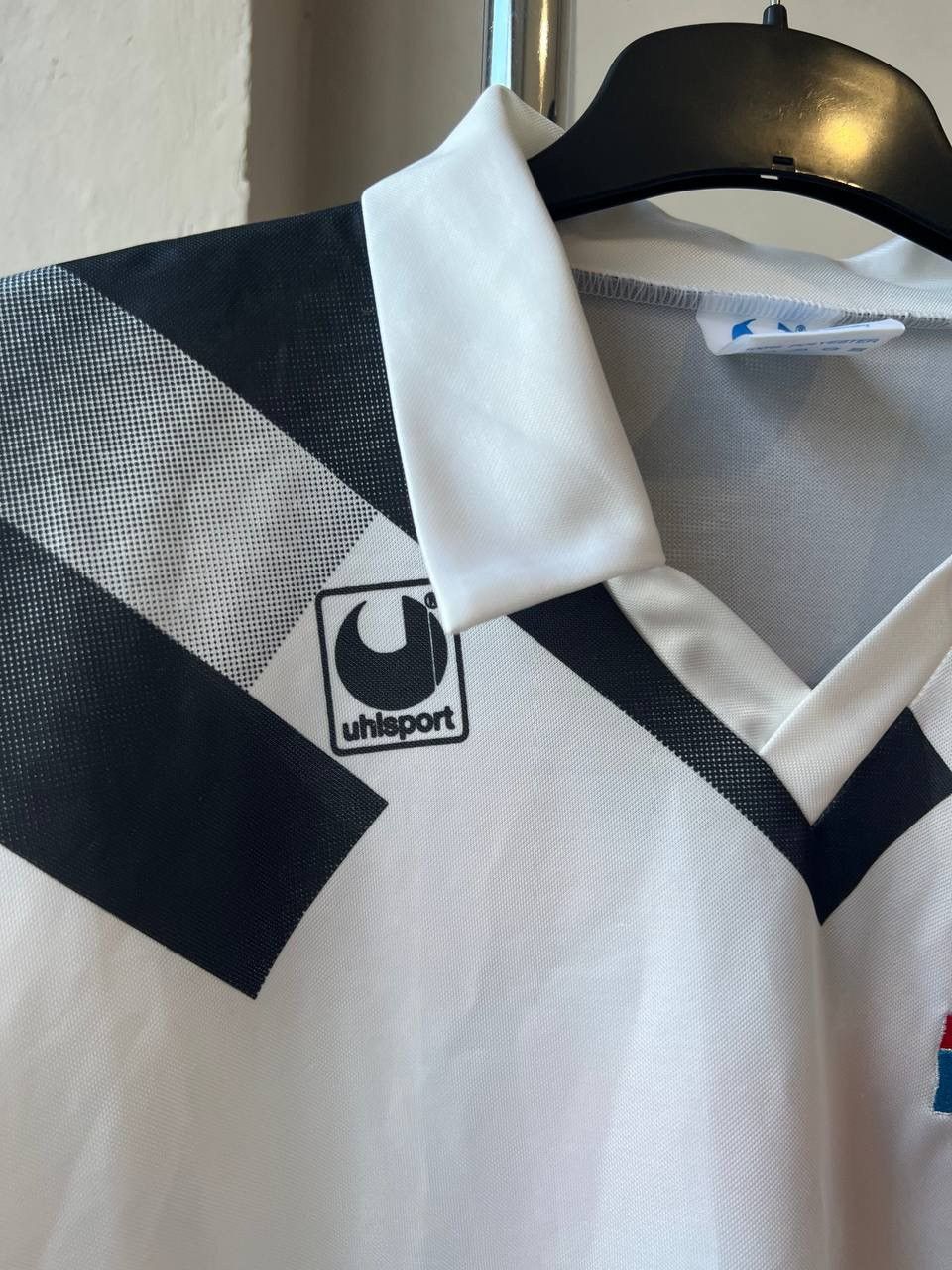 Vintage 90’S FC PORZA UHLSPORT #6 VINTAGE SOCCER JERSEY SHIRT SZ XL Size US XL / EU 56 / 4 - 5 Thumbnail