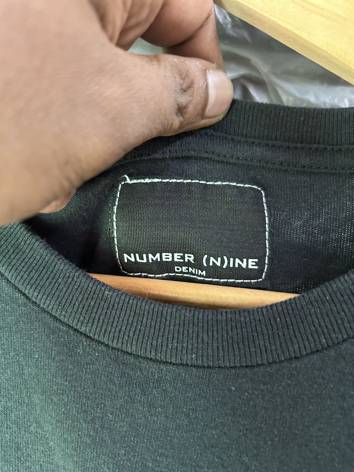 Number (N)ine Denim Pocket Striped Tee Size US M / EU 48-50 / 2 - 9 Thumbnail