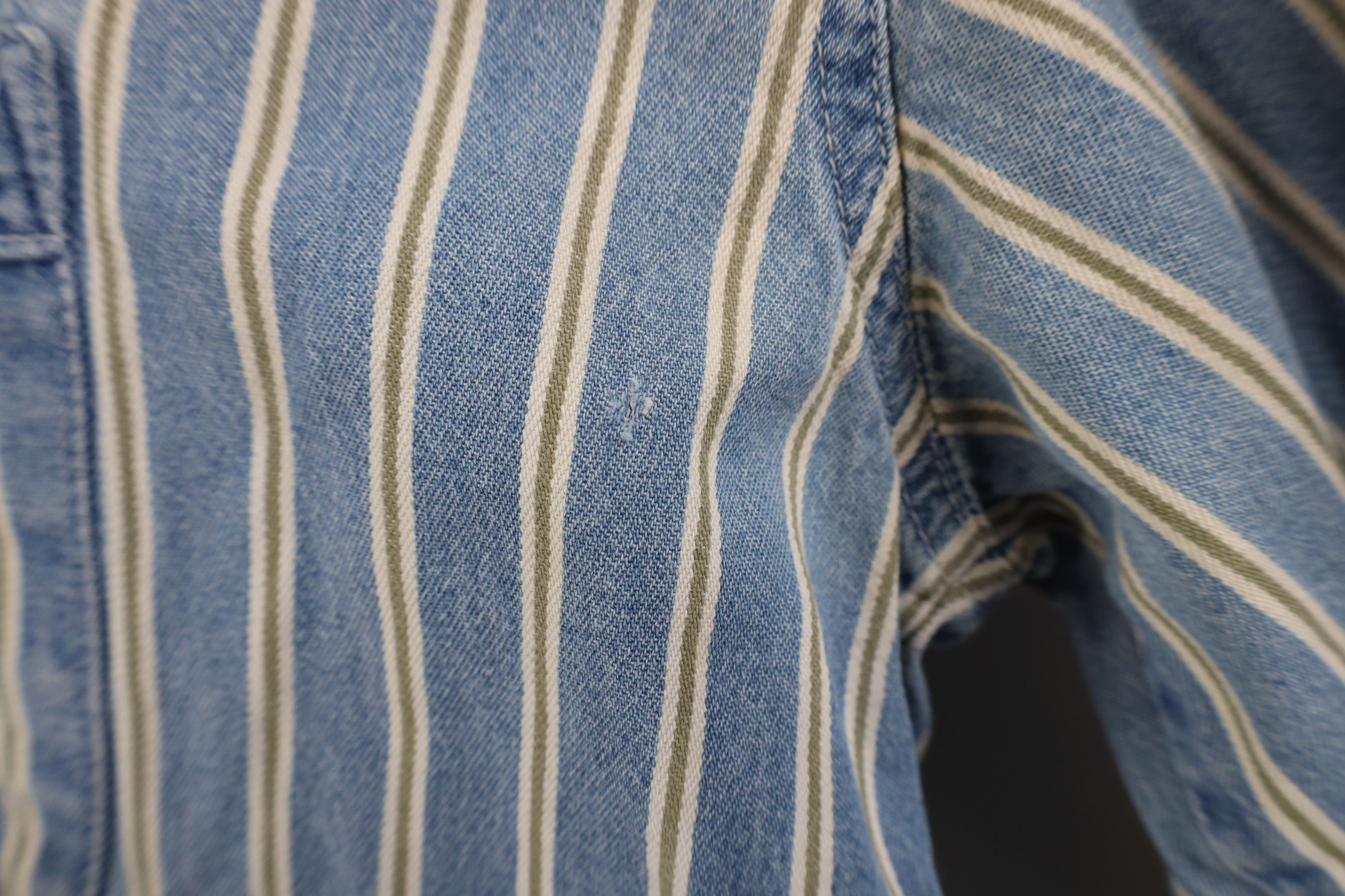 Vintage Vintage 90s Streetwear Denim Collared Button Down Shirt Size US XL / EU 56 / 4 - 5 Thumbnail