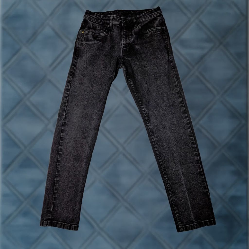 Madewell Madewell The Perfect Jean NYC Athletic Fit Denim Jeans 29x32 Black Med Wash Press Fade Skinny Women Mens Size 30" / US 8 / IT 44 - 1 Thumbnail