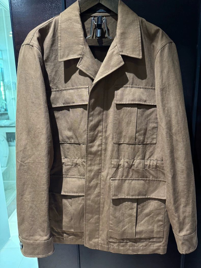 LORO PIANA Brown Mojave coat