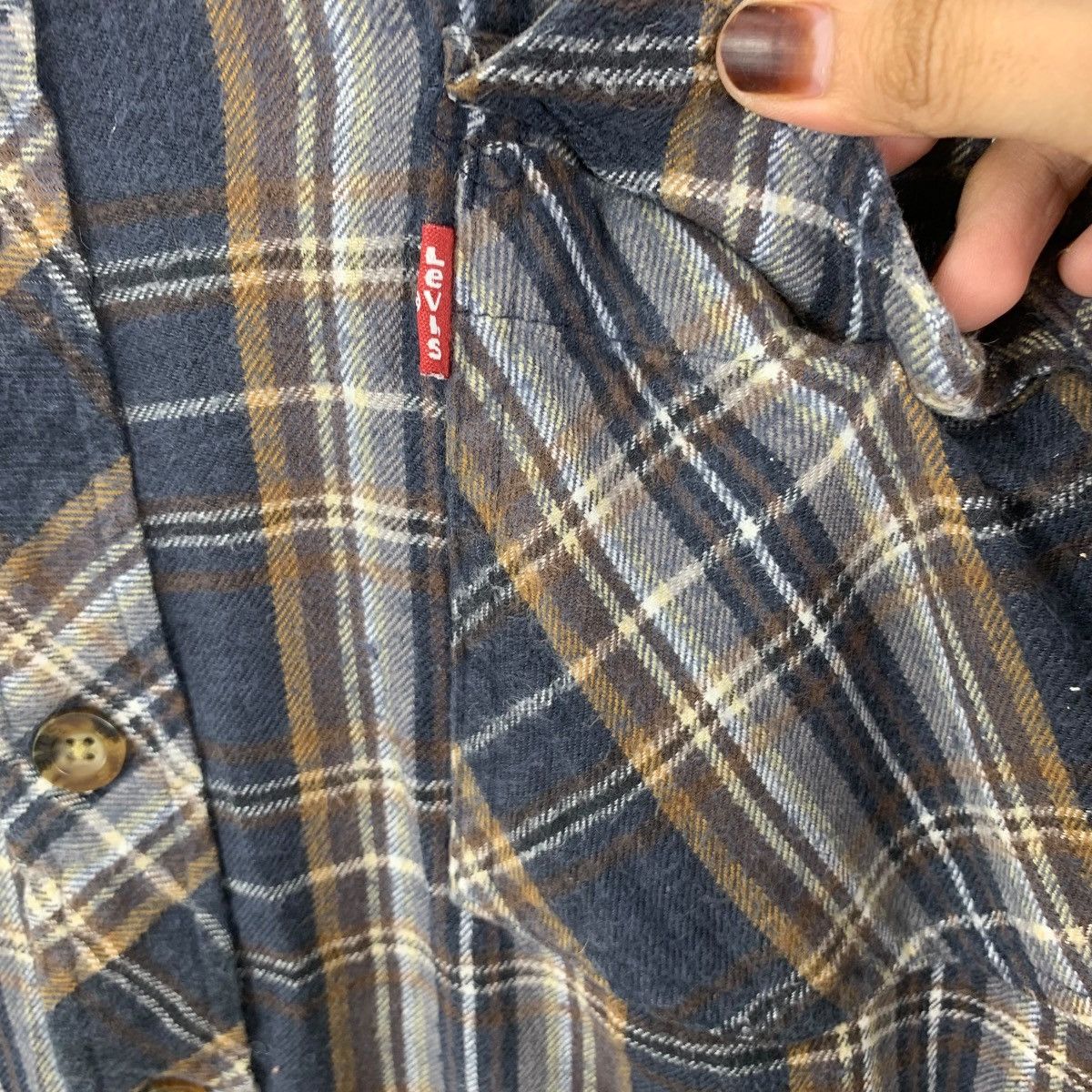 Levi's Vintage LEVIS STRAUSS USA Insulated Plaids Tartan Flannel Size US L / EU 52-54 / 3 - 7 Thumbnail