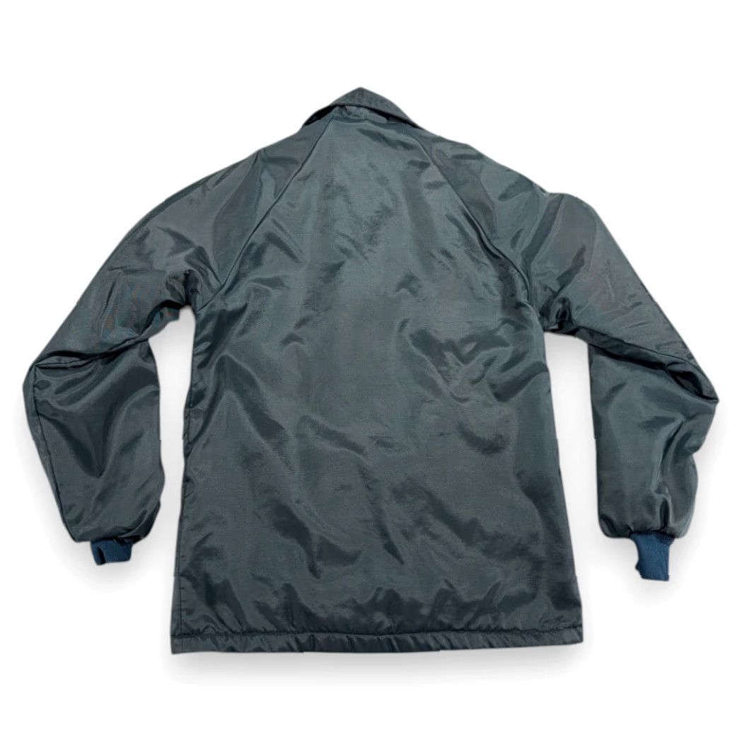 Vintage VINTAGE Duckster Jacket Adult SMALL Blue Satin US Independence Distress 70s Military USA Bomber Size US S / EU 44-46 / 1 - 3 Thumbnail