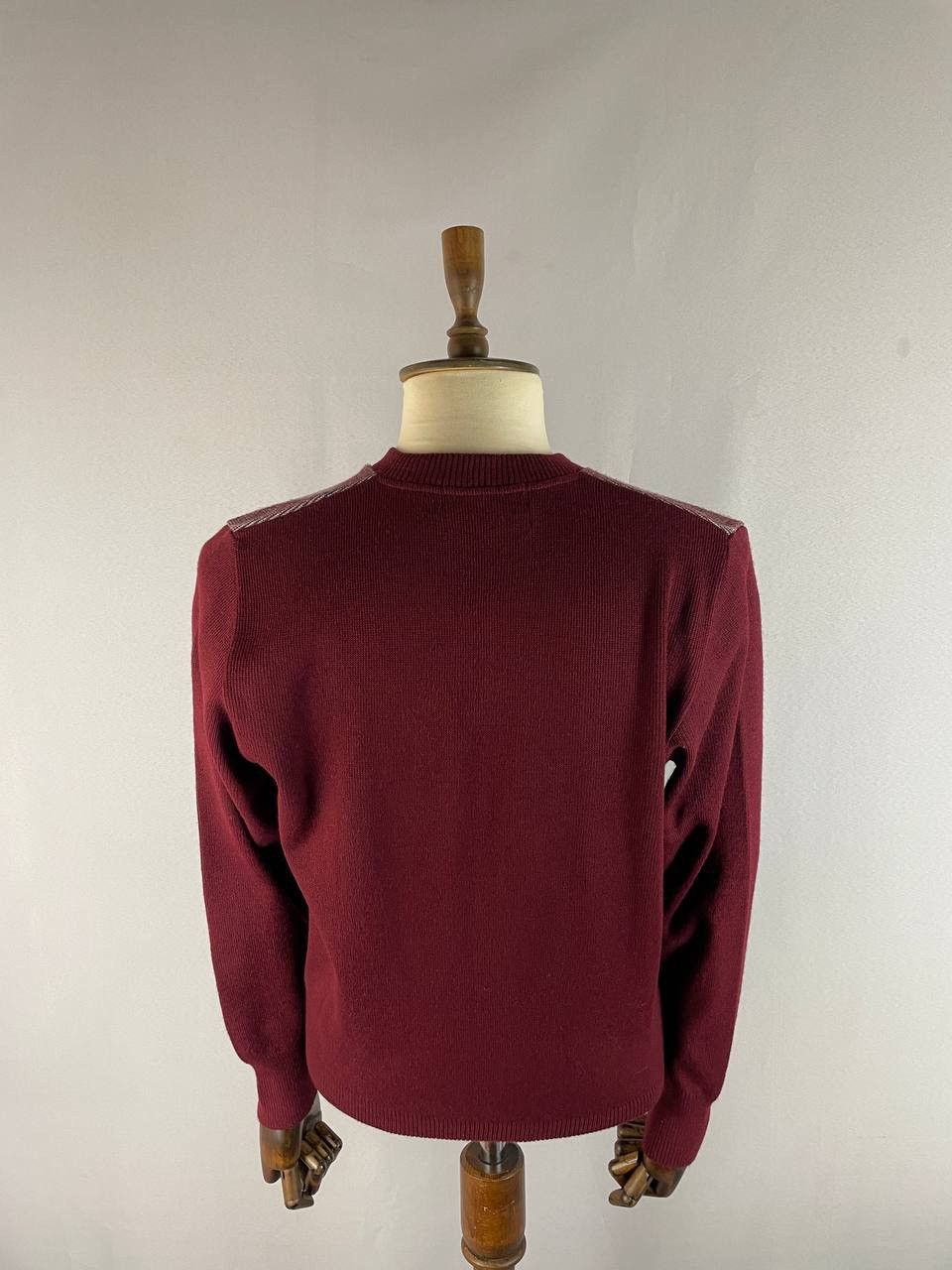 Comme des Garcons SHIRT × Fred Perry Comme des Garcons SHIRT x Fred Perry Red Sweater Cardigan Size US L / EU 52-54 / 3 - 9 Thumbnail