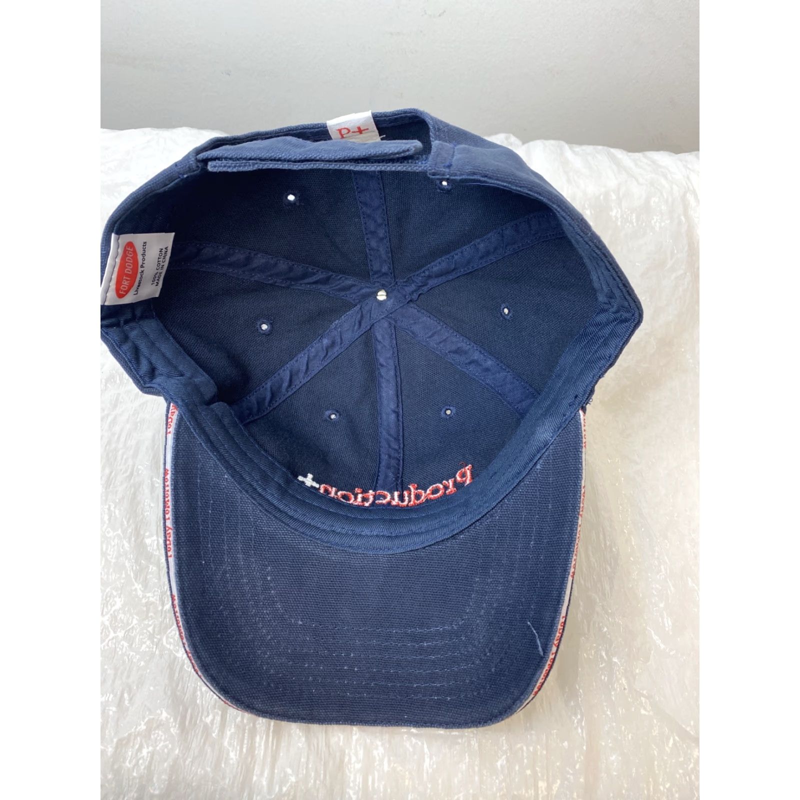 Vintage Fort Dodge Cotton Baseball Cap Men Women Adjustable Dad Hat Navy Blue 2010s Size ONE SIZE - 7 Thumbnail