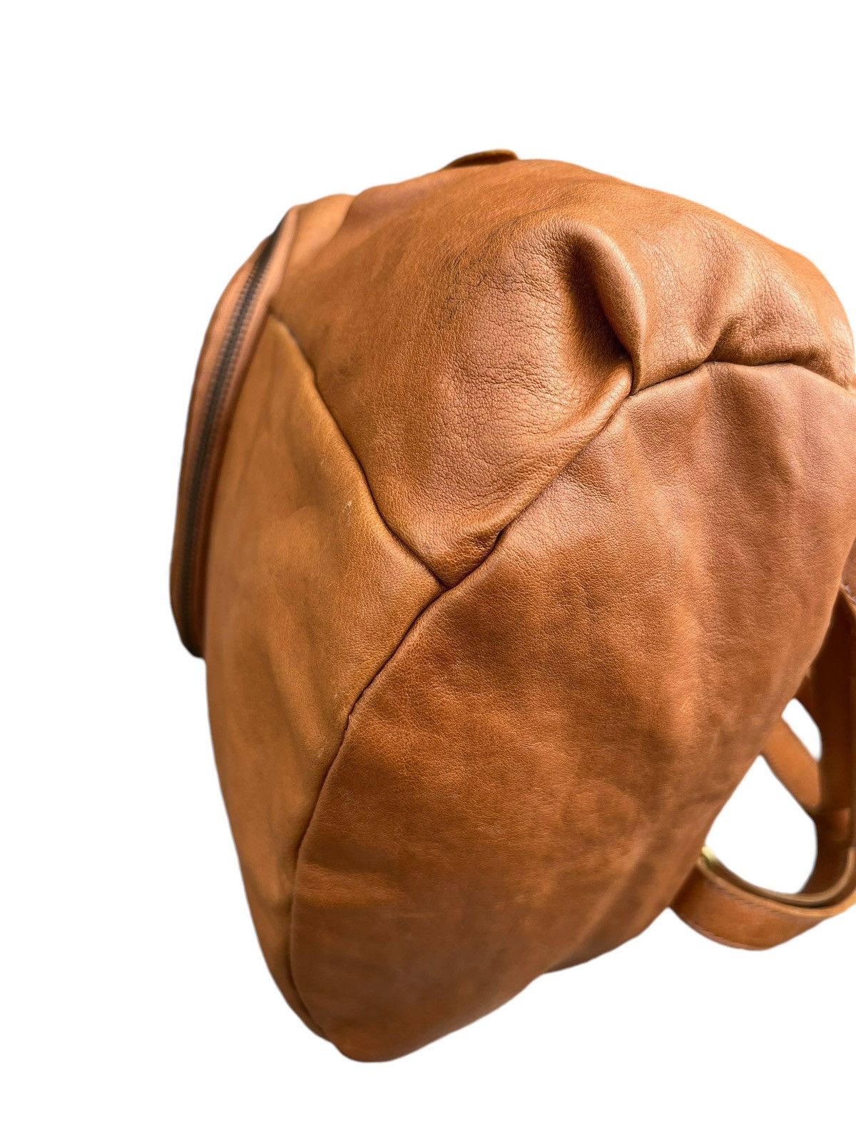 Leather Vintage Marmelo Tokyo Patina Leather Mini Backpack Bag Size ONE SIZE - 15 Thumbnail