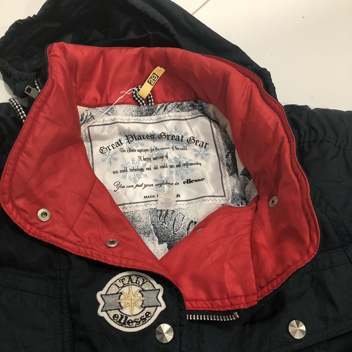 Designer × Ellesse × Goldwin Ellesse Italy OverAll By Goldwin Size US 29 - 8 Thumbnail