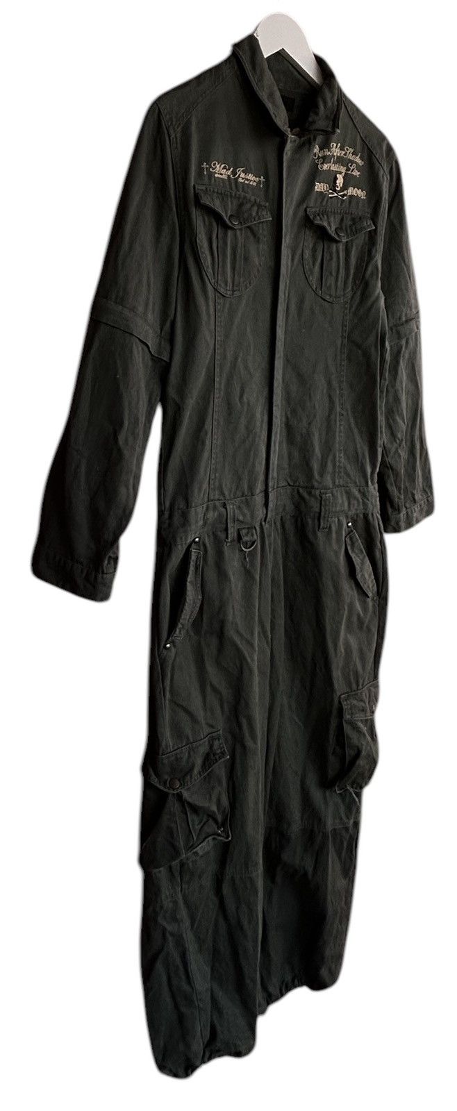 Other 🔥 Vintage Skull DAY AND MOON Overall Streetwear Fashion Size US 35 - 3 Thumbnail