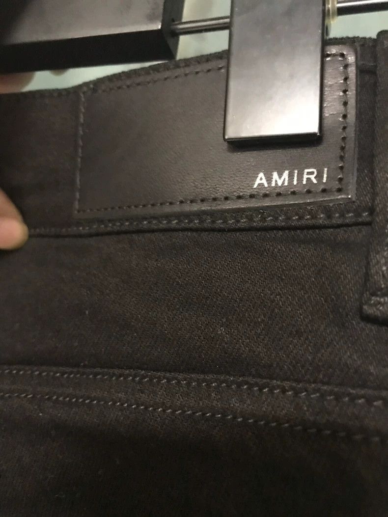Amiri Amiri 19 pure black mx1 with tag size 31 (in stock) amiri Size US 31 - 4 Thumbnail