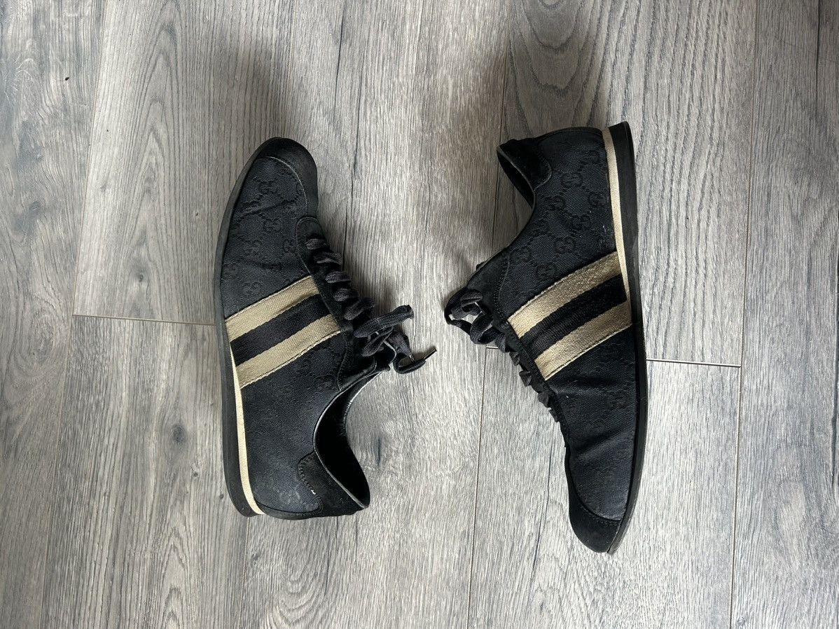 Gucci Vintage GG Monogram Sneakers Size US 10.5 / EU 43-44 - 2 Thumbnail