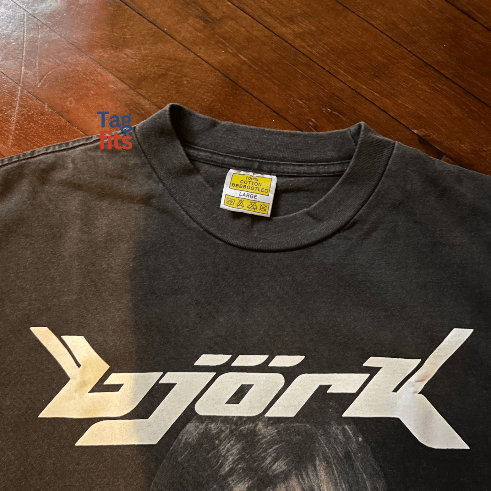 Band Tees × Vintage Bjork Biography Boot T shirt ᯓ★ Size US L / EU 52-54 / 3 - 3 Thumbnail