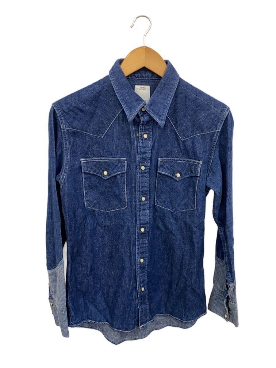 Visvim Denim Button Up Shirt Size US S / EU 44-46 / 1 - 1 Thumbnail