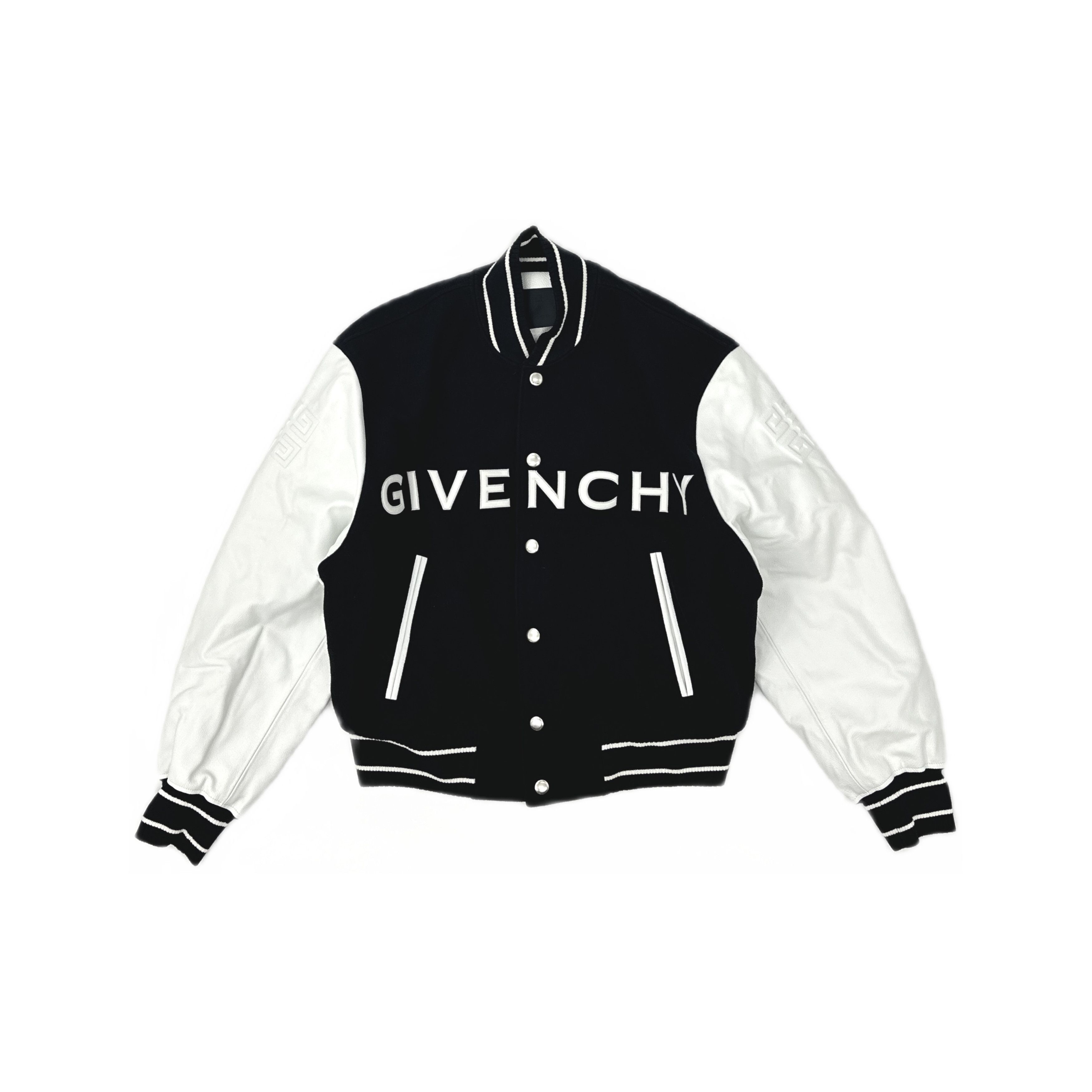 Givenchy Givenchy Logo Bomber Jacket Size 50 Size US M / EU 48-50 / 2 - 1 Thumbnail