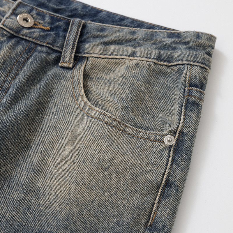 Vintage American high street style vibe distressed jeans for men Size US 32 / EU 48 - 3 Thumbnail