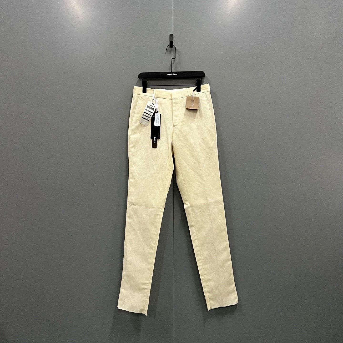 Burberry Burberry Yellow Formal Trousers 40r Men Size 40R - 1 Thumbnail