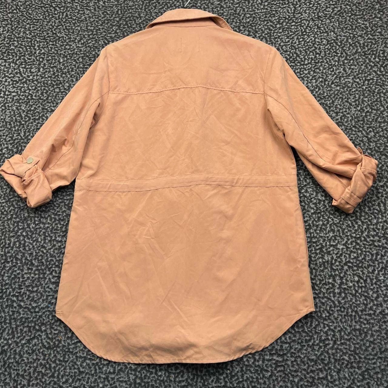 Other Love Tree Utility Jacket Women Pink Snap Button Pockets S Size S / US 4 / IT 40 - 2 Thumbnail