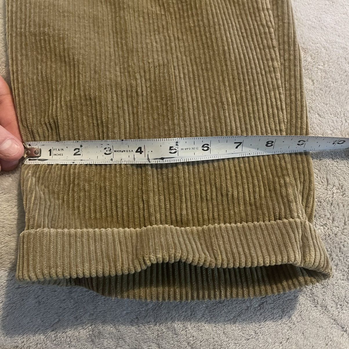 Dockers Vintage 90s Dockers Khakis Mens 44x32 Tan Corduroy Pants Size US 41 - 11 Thumbnail
