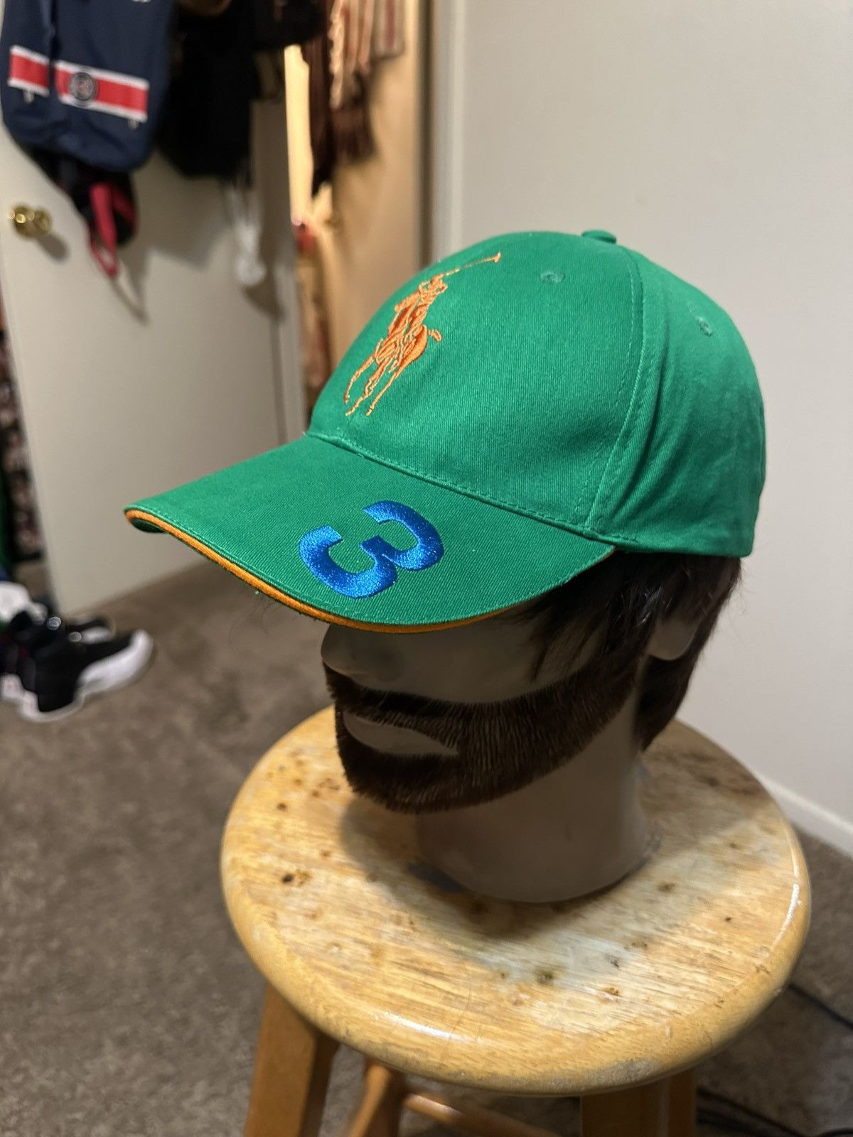 Polo Ralph Lauren Vintage Polo Ralph Lauren “triple green” hat 90s Size ONE SIZE - 7 Thumbnail