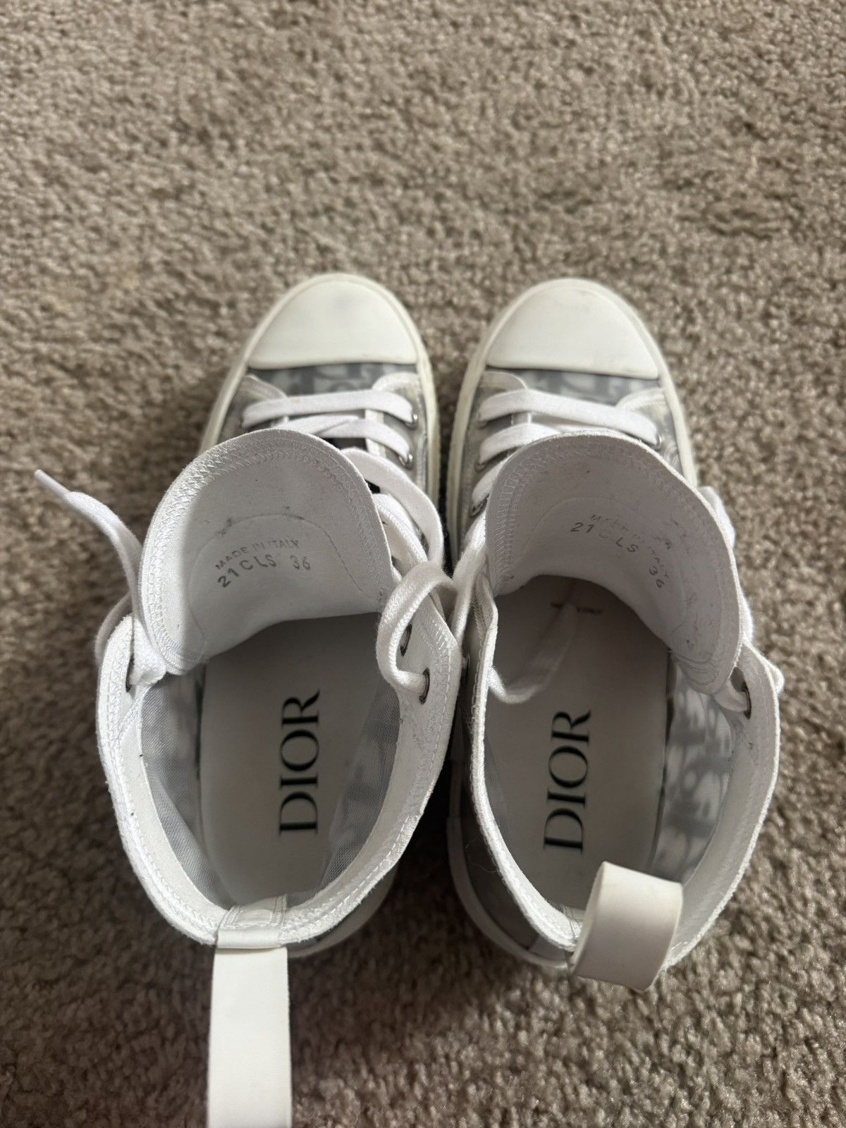 Dior Dior B23 high top sneaker Size US 6 / IT 36 - 2 Thumbnail