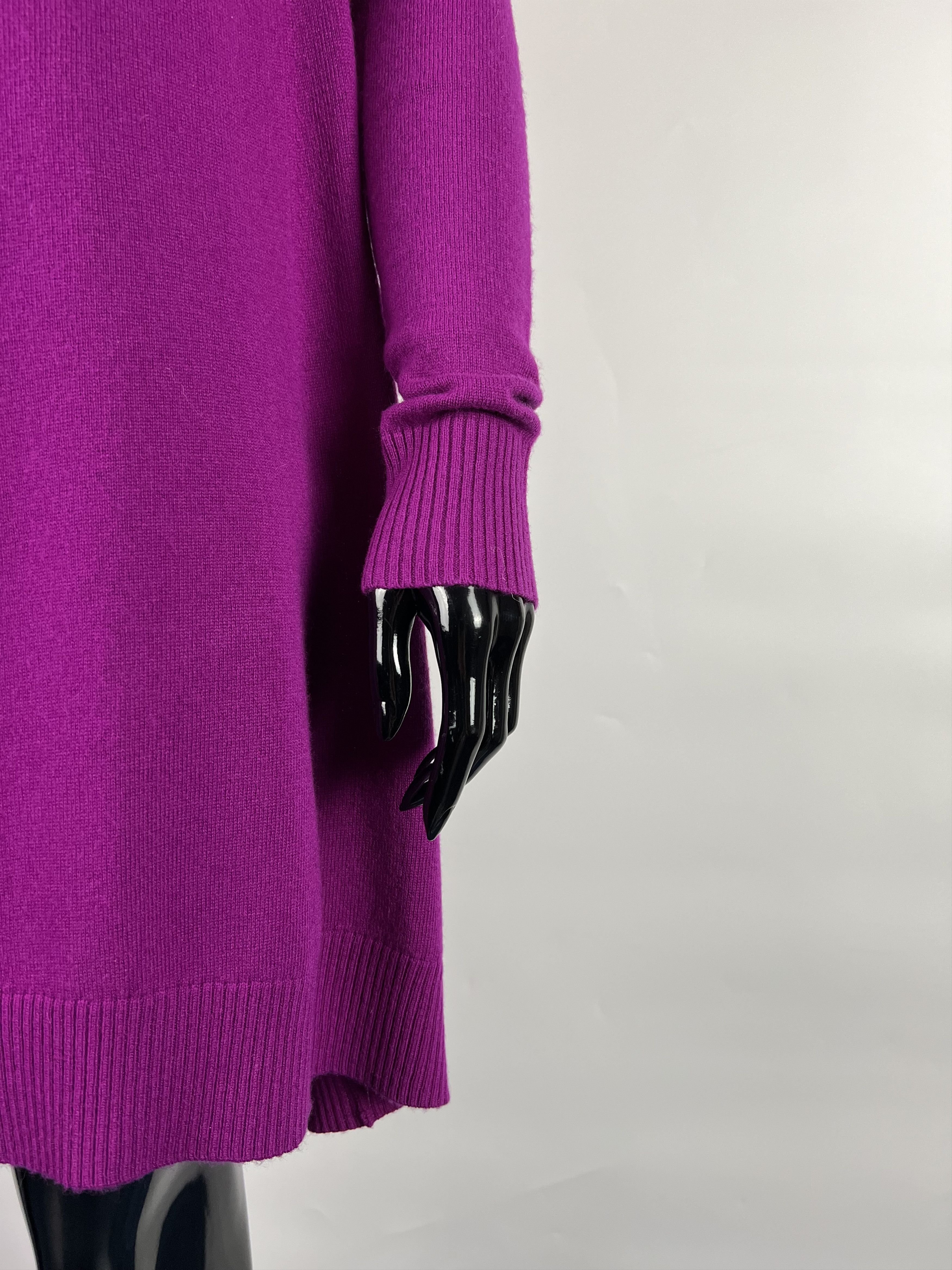 Diane von Furstenberg Diane Von Furstenberg Long Sleeve Wool/Cashmere Knit Dress S Size S / US 4 / IT 40 - 5 Thumbnail