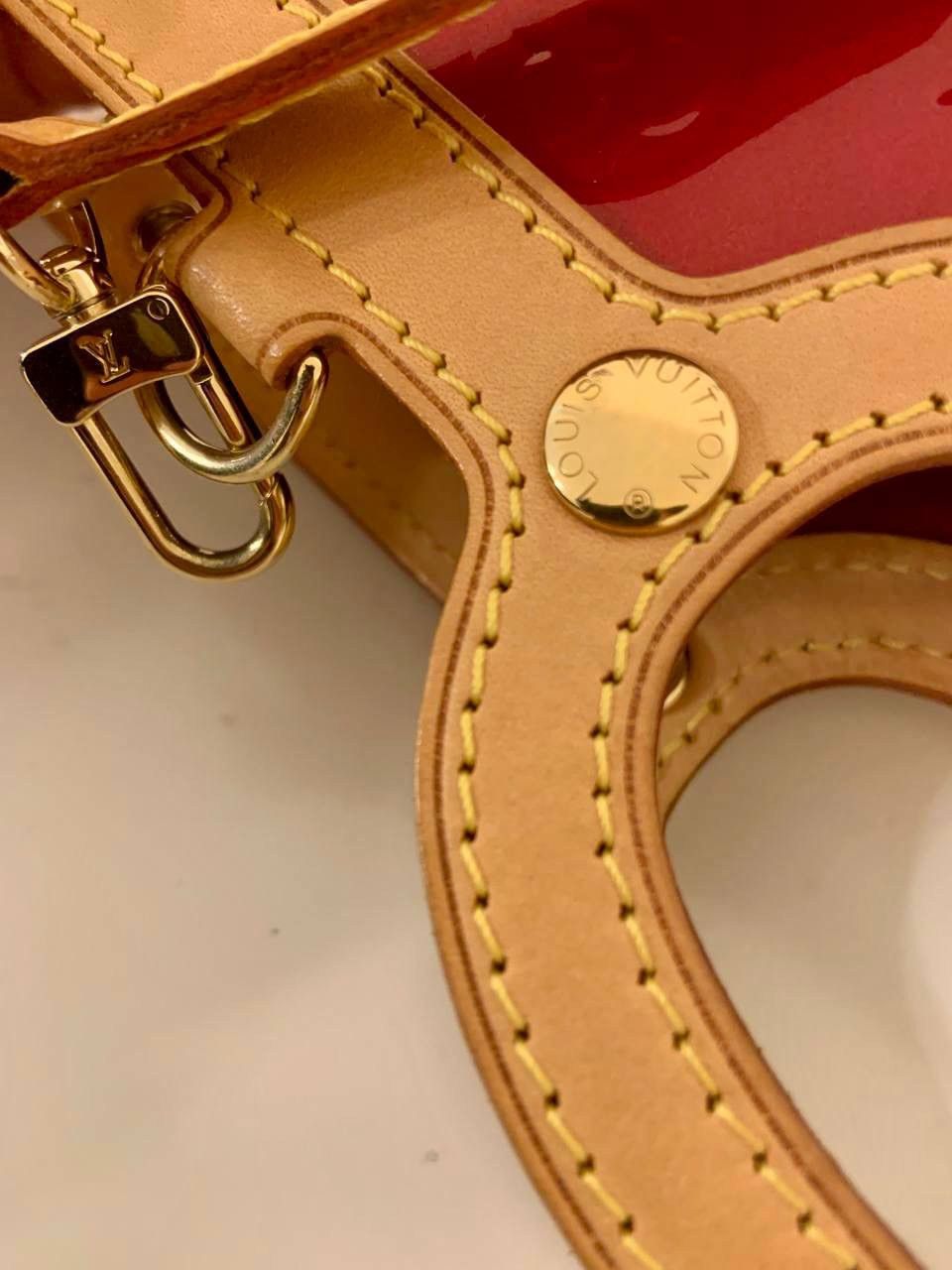 Louis Vuitton Louis Vuitton Monogramm Vernis drive Roxbury Tasche Rot Size ONE SIZE - 6 Thumbnail