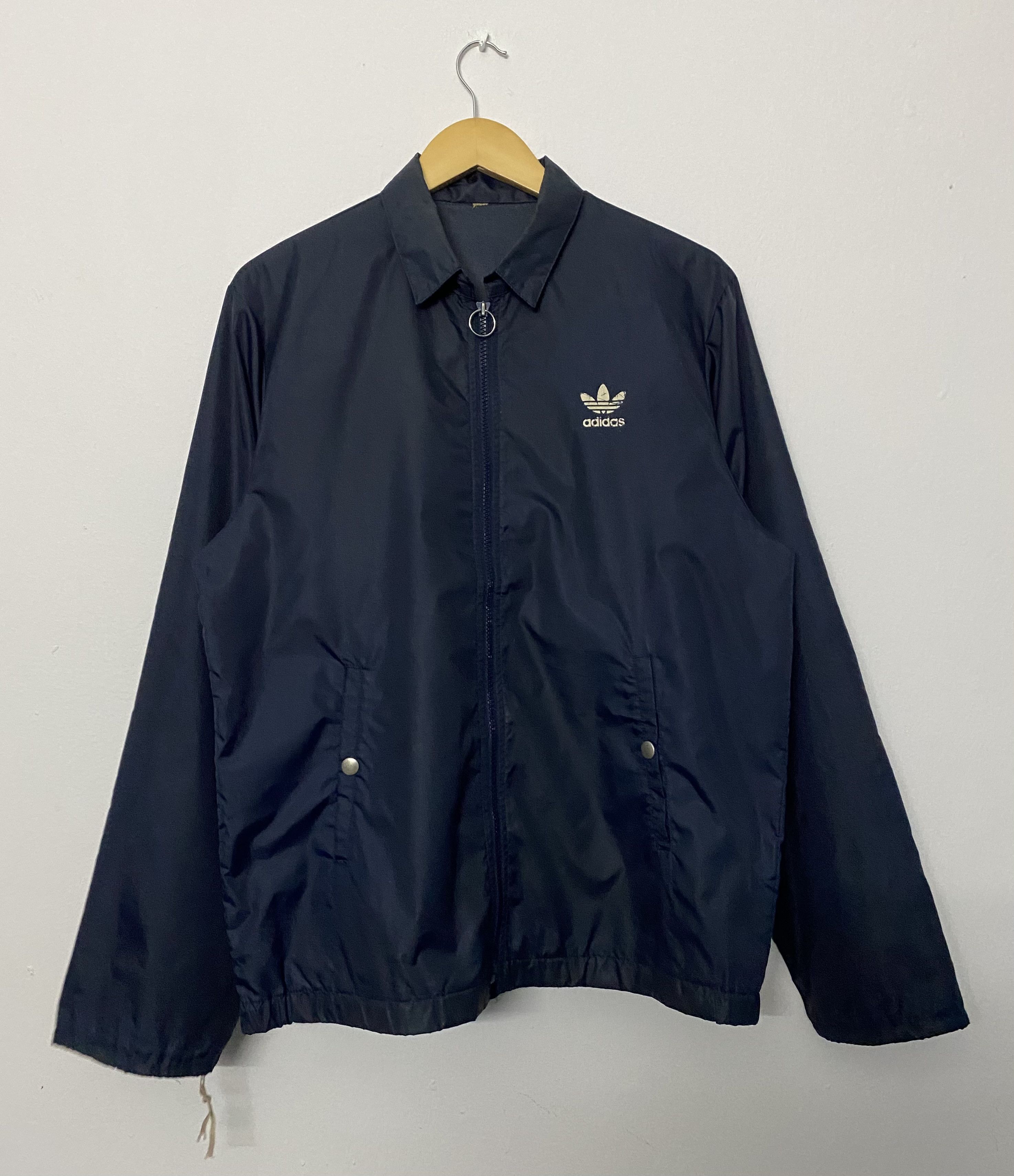 Adidas 80s Adidas Descente JDM Trefoil Logo Jacket Made in Japan Size US M / EU 48-50 / 2 - 1 Thumbnail
