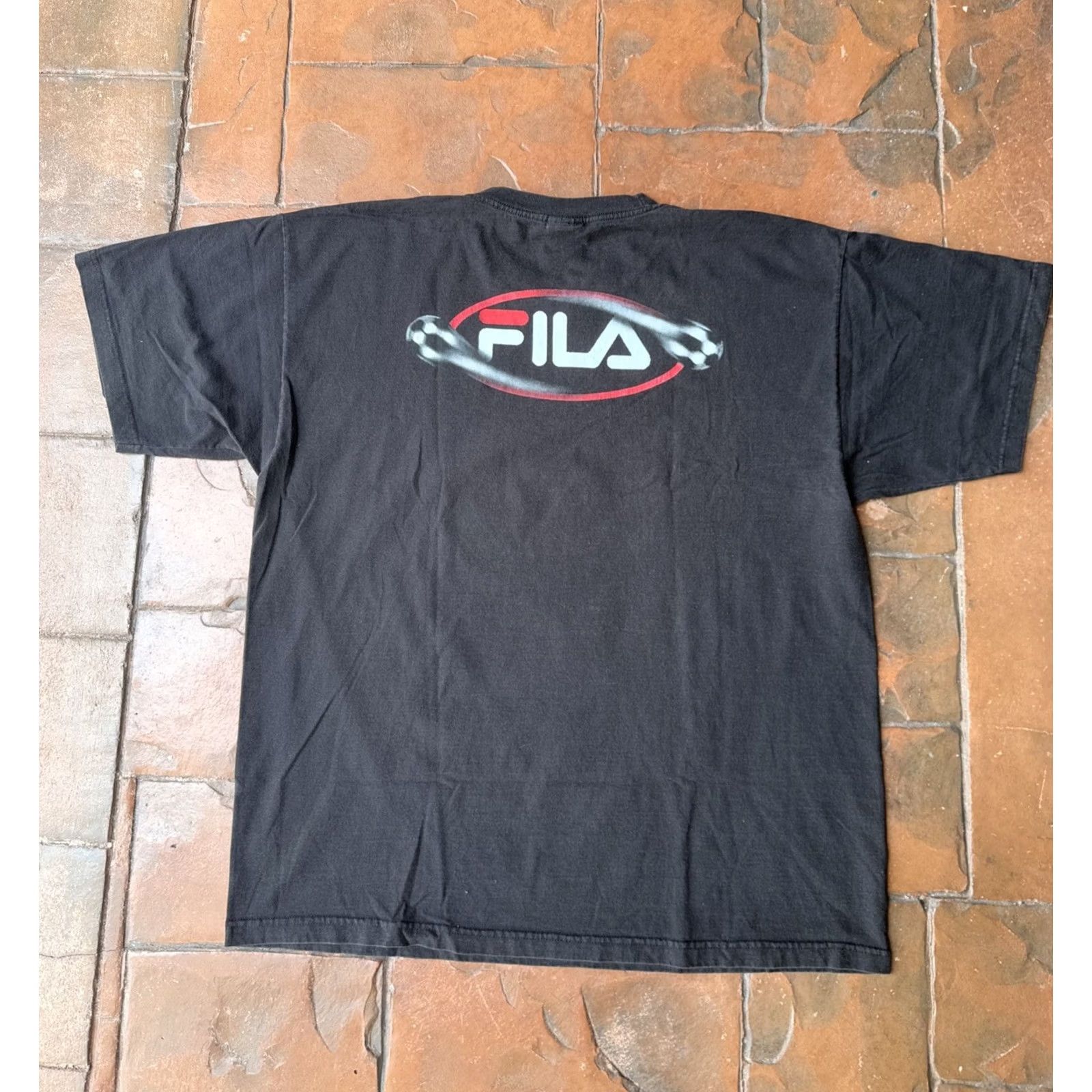 Fila VINTAGE FILA SOCCER Football Graphic Shirt Men’s 2XL Black USA Made Shirt Size US XXL / EU 58 / 5 - 2 Thumbnail