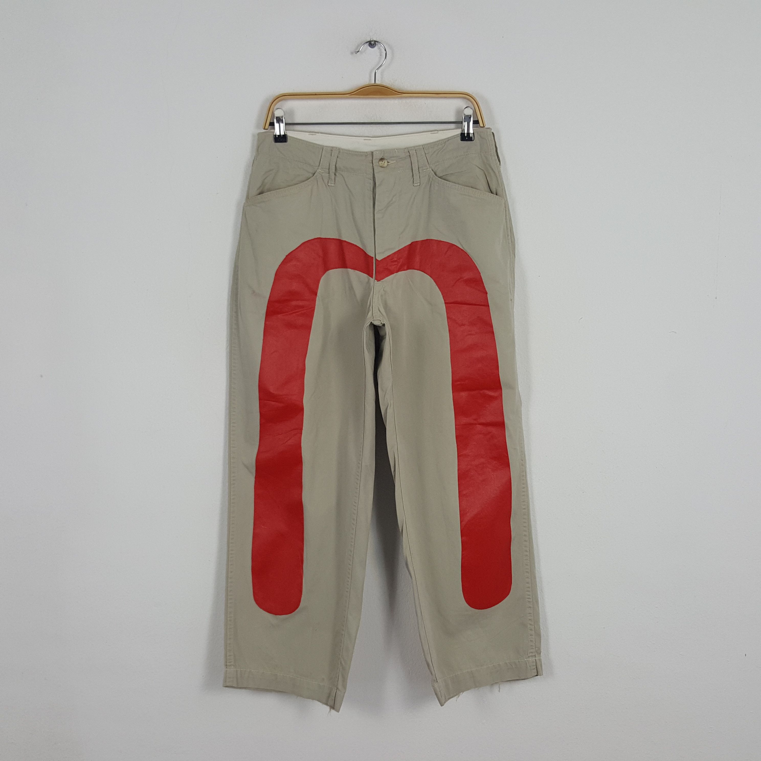 Evisu × Japanese Brand × Vintage Vintage Evisu Japanese Brand Daicock Custom Art Pants Size US 30 / EU 46 - 1 Thumbnail