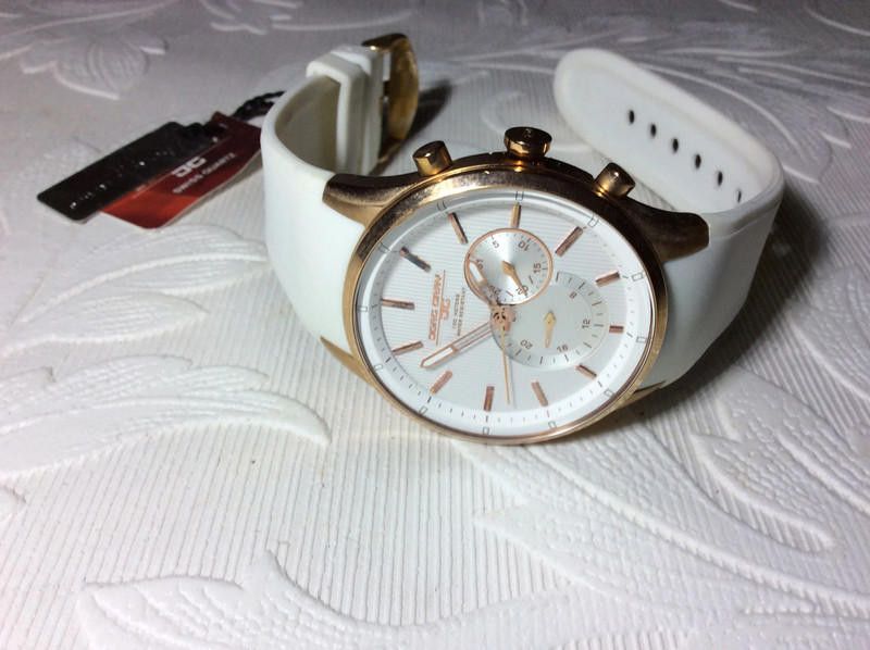 Designer Jorg Gray Men's Quartz Watch rubber white strap Size ONE SIZE - 11 Thumbnail