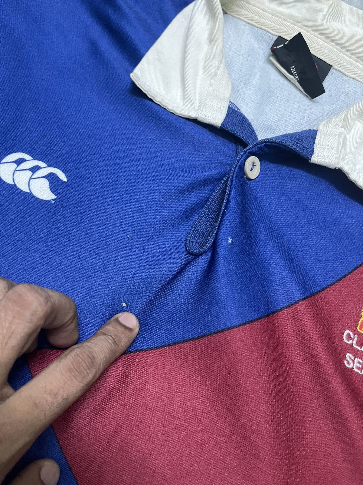 Canterbury of New Zealand 1998 CANTERBURY OF NEW ZEALAND CLARE FARRELL SENIOR JERSEY Size US L / EU 52-54 / 3 - 7 Thumbnail