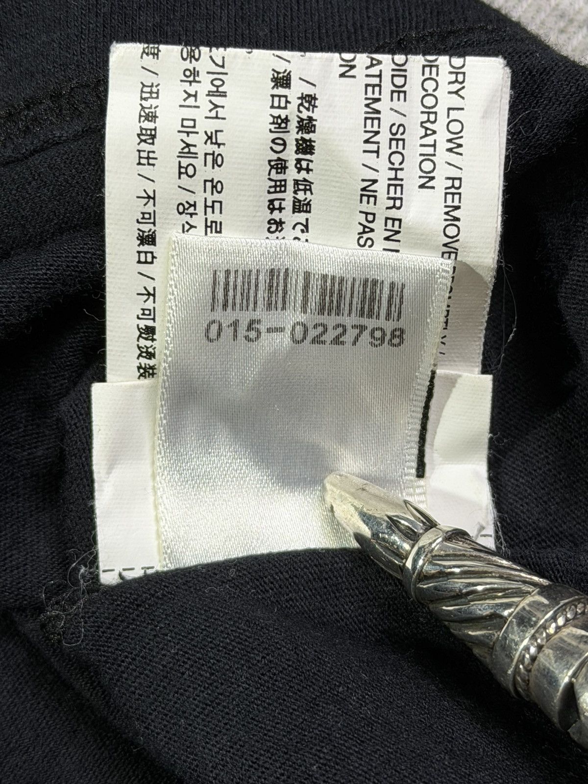 Chrome Hearts Shoulder Script Tonal Dagger Size US XL / EU 56 / 4 - 14 Thumbnail