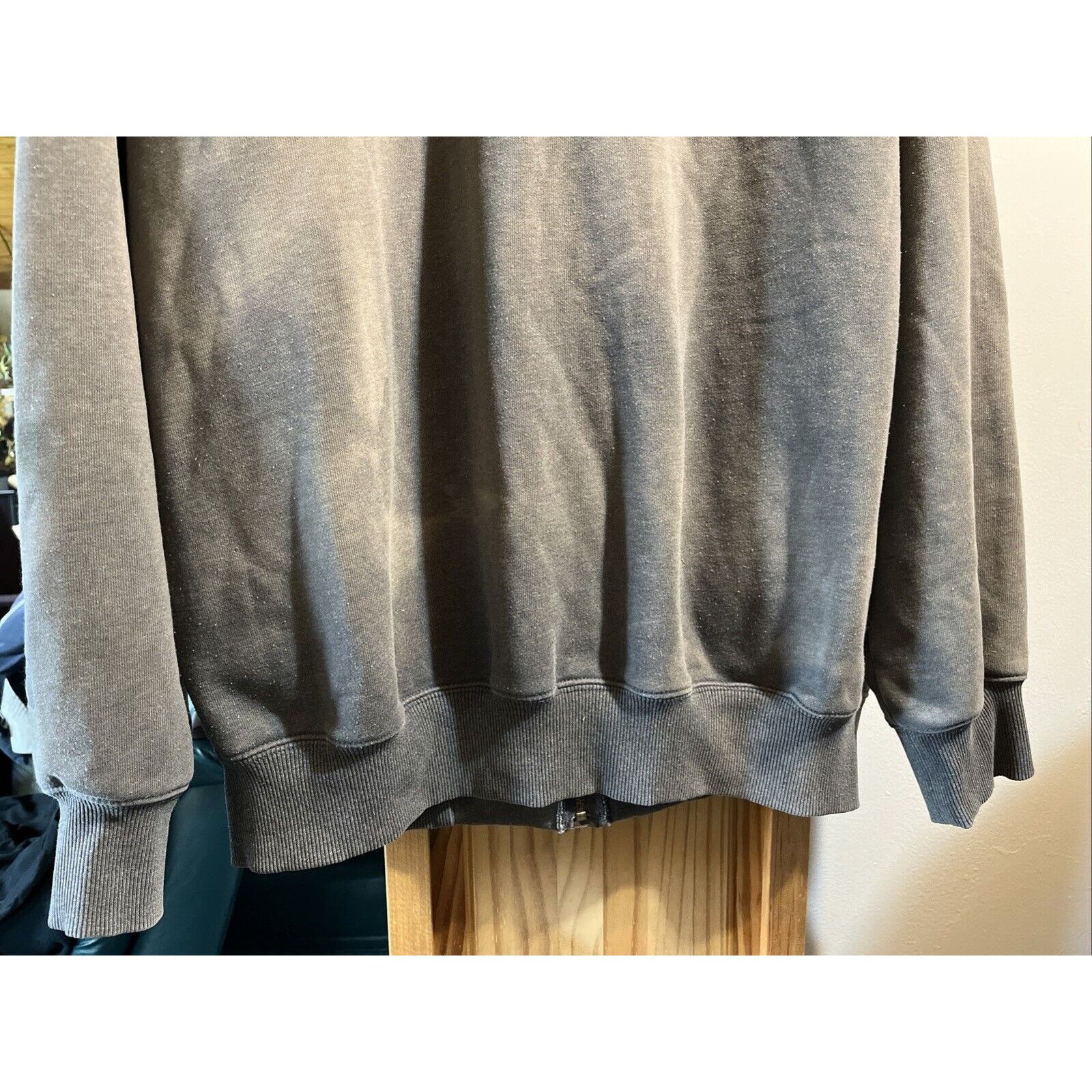 Carhartt Carhartt Hoodie Mens M Gray Full Zip Loose Hooded Sweatshirt Size US M / EU 48-50 / 2 - 10 Thumbnail